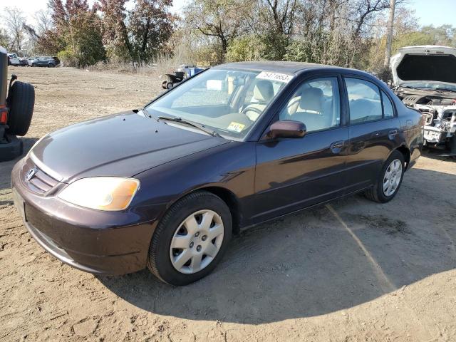 HONDA CIVIC 2001 2hges25771h586504