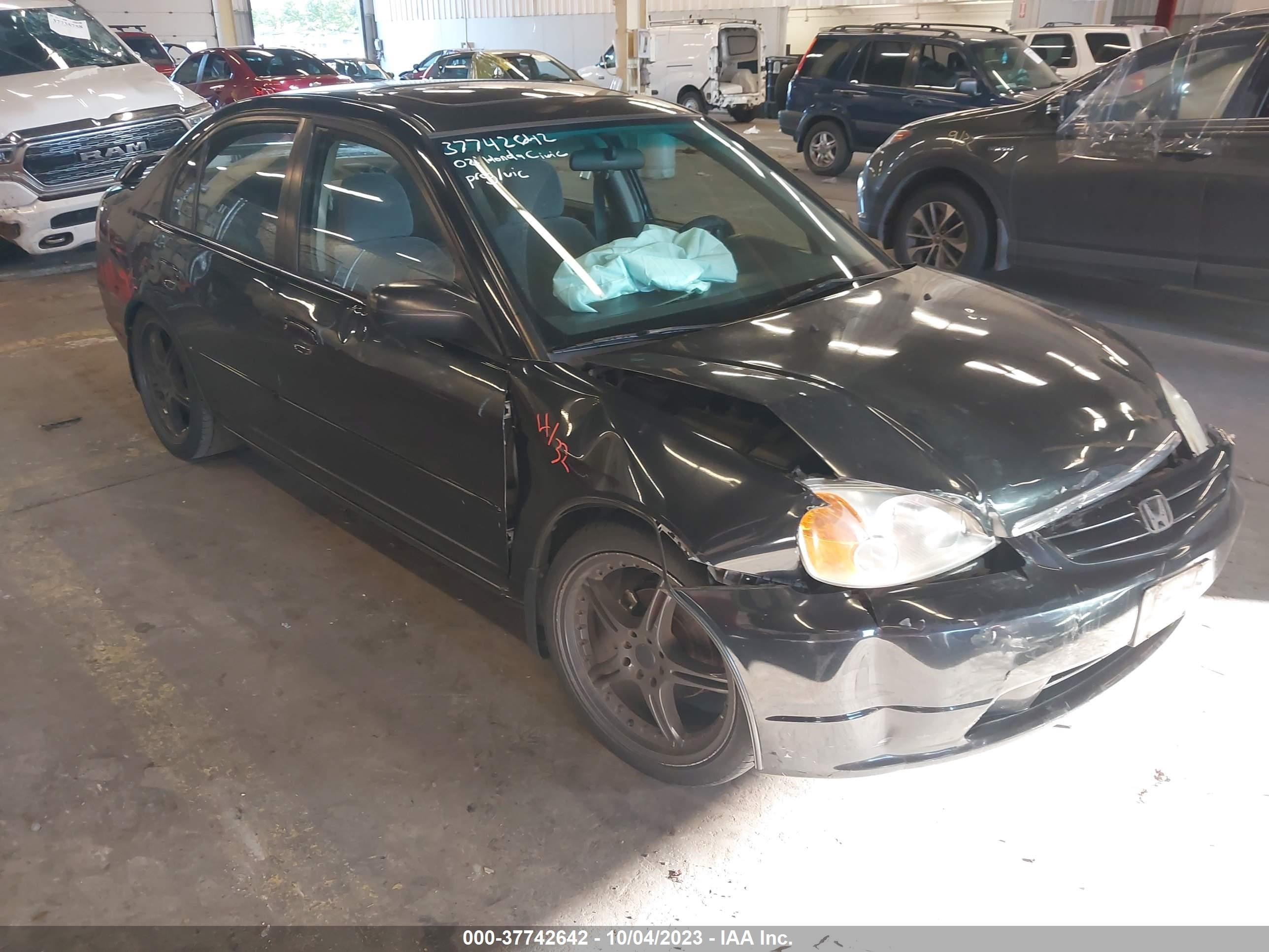 HONDA CIVIC 2002 2hges25792h556891