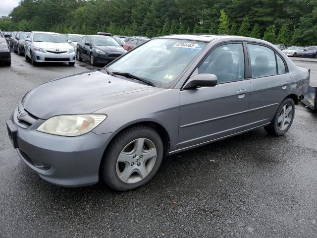 HONDA CIVIC EX 2005 2hges257x5h610249