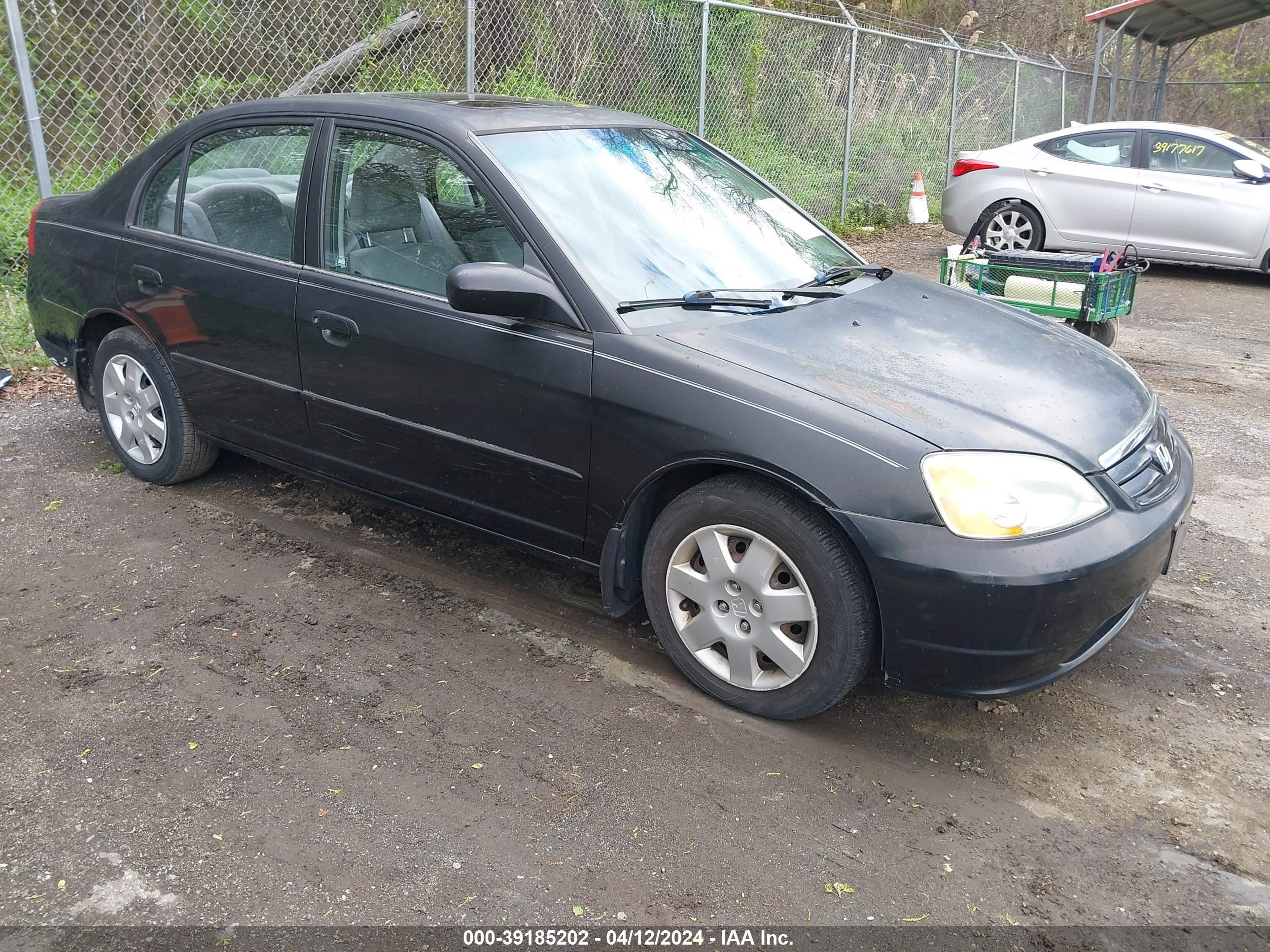 HONDA CIVIC 2001 2hges26701h553973