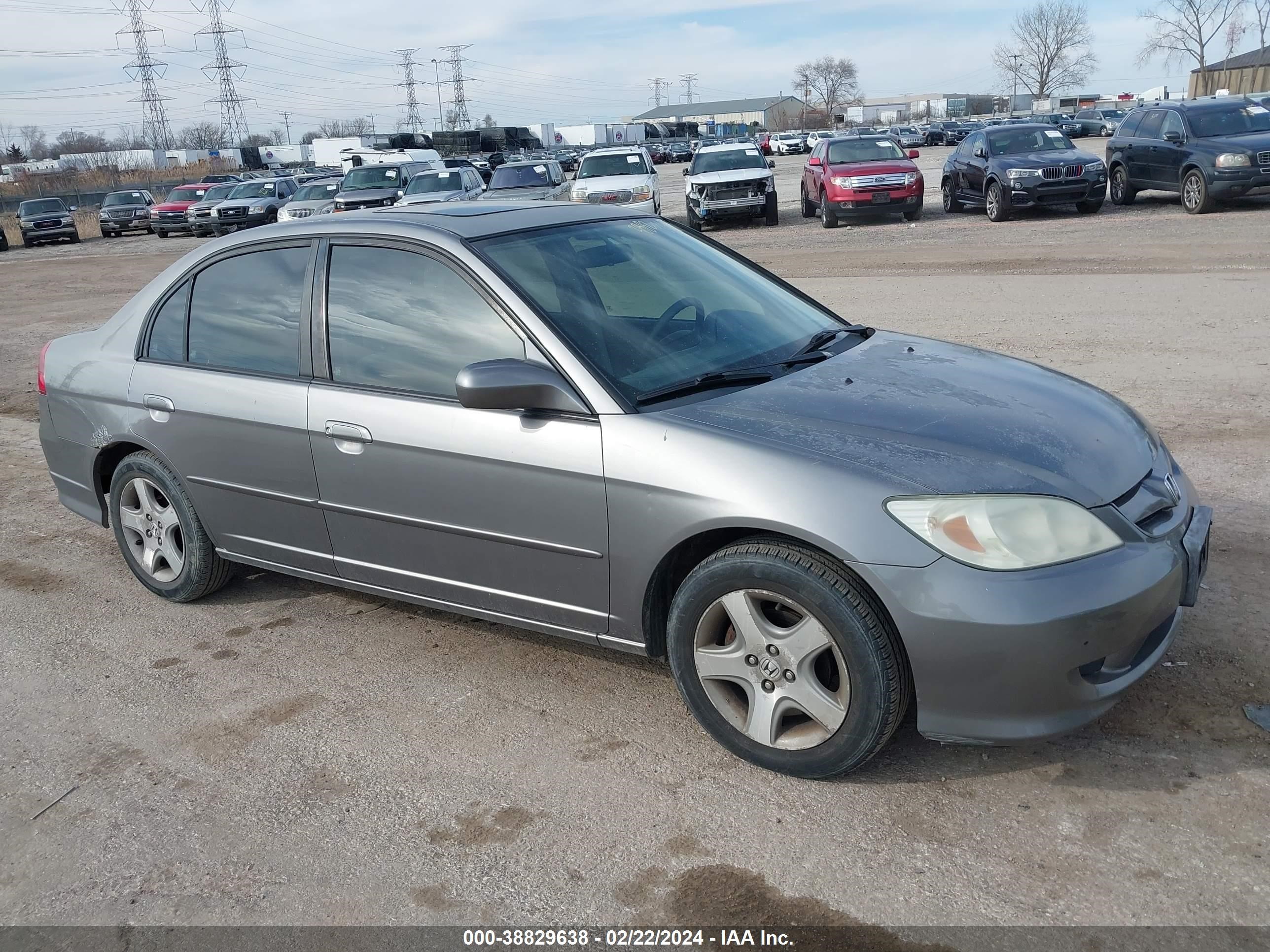 HONDA CIVIC 2004 2hges26704h511758