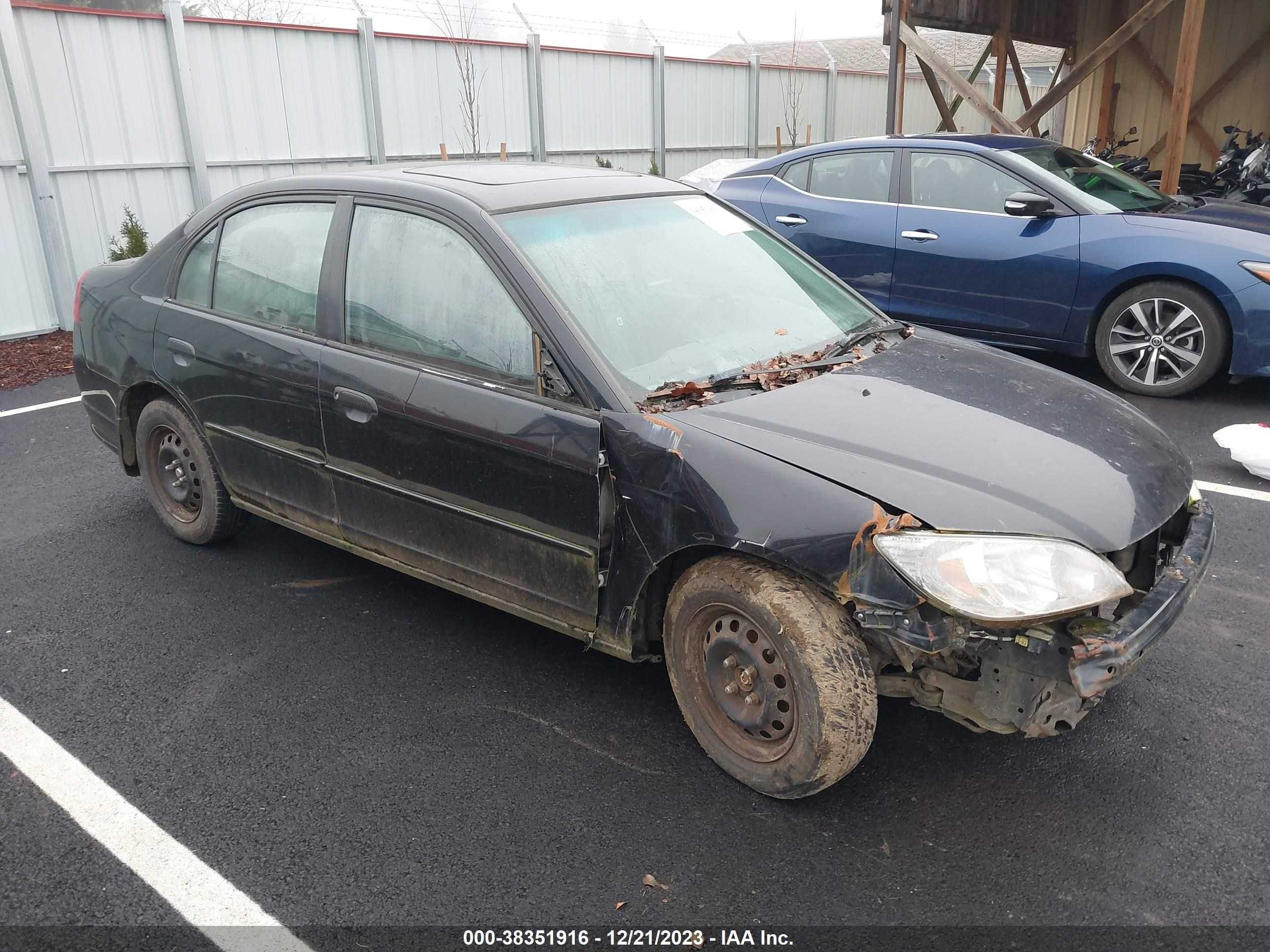 HONDA CIVIC 2004 2hges26714h537883