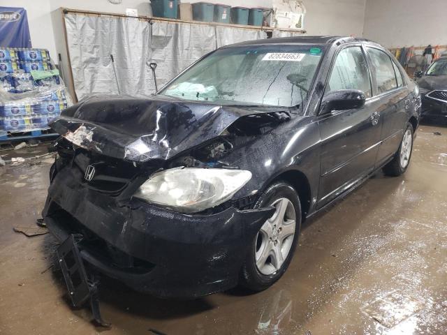 HONDA CIVIC EX 2005 2hges26715h501631