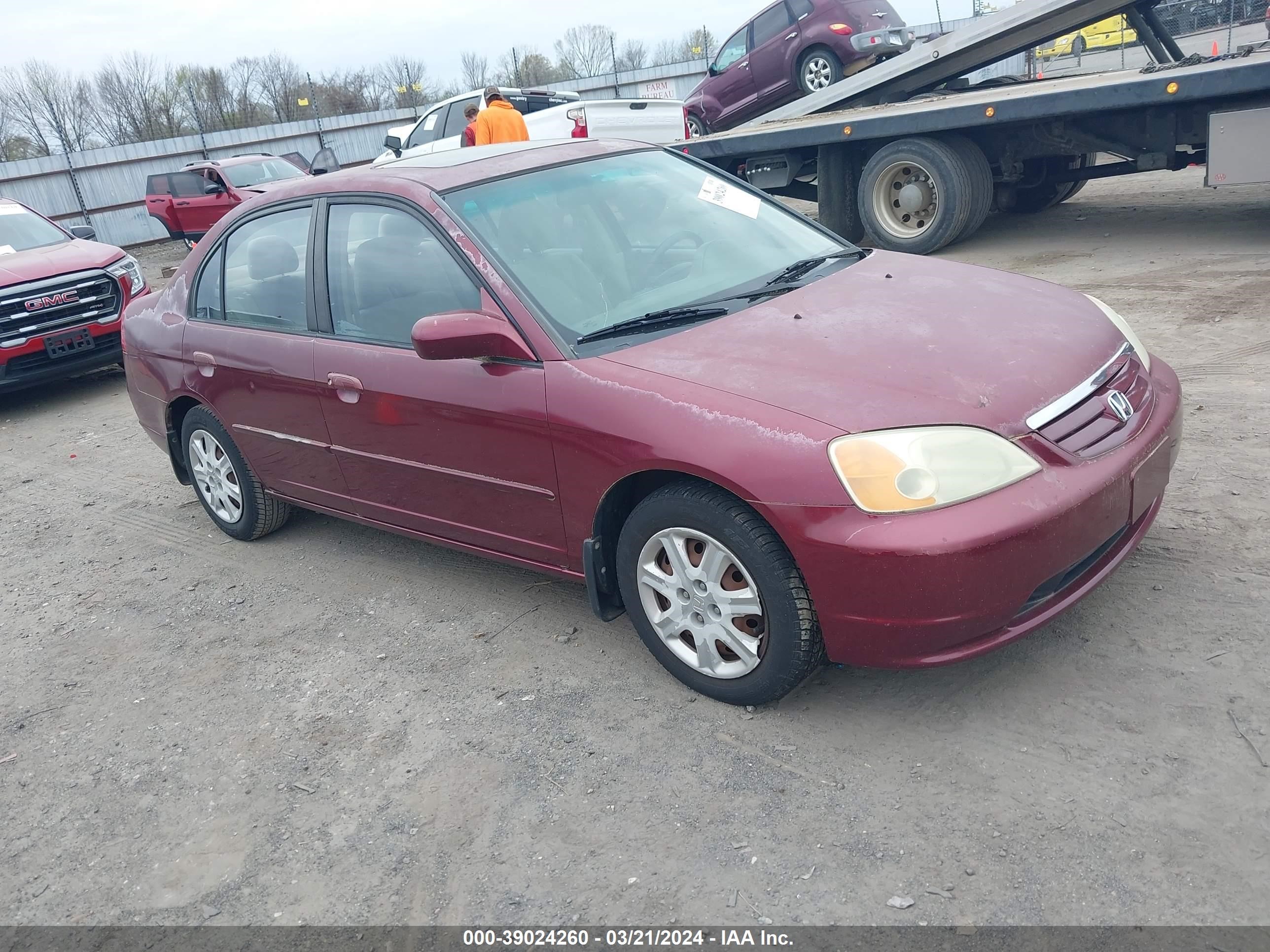 HONDA CIVIC 2003 2hges26723h568008