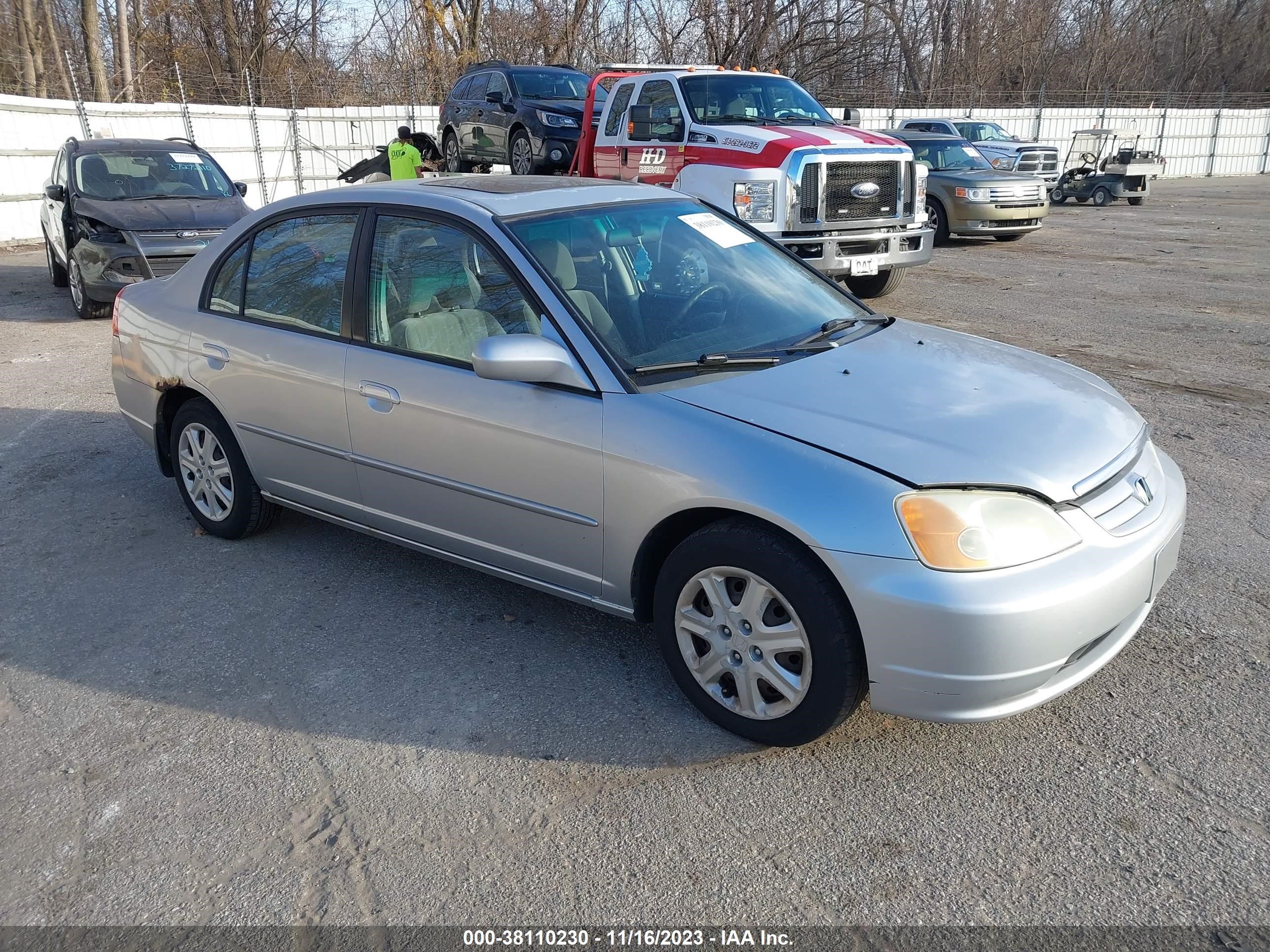 HONDA CIVIC 2003 2hges26723h589134