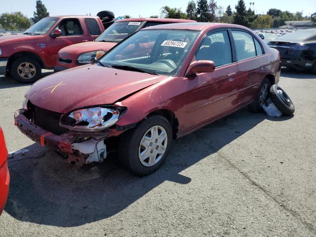 HONDA CIVIC EX 2005 2hges26725h524920