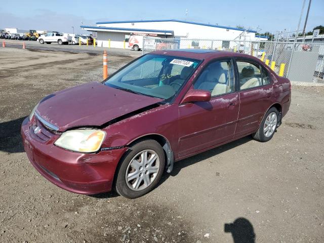 HONDA CIVIC EX 2003 2hges26733h626482