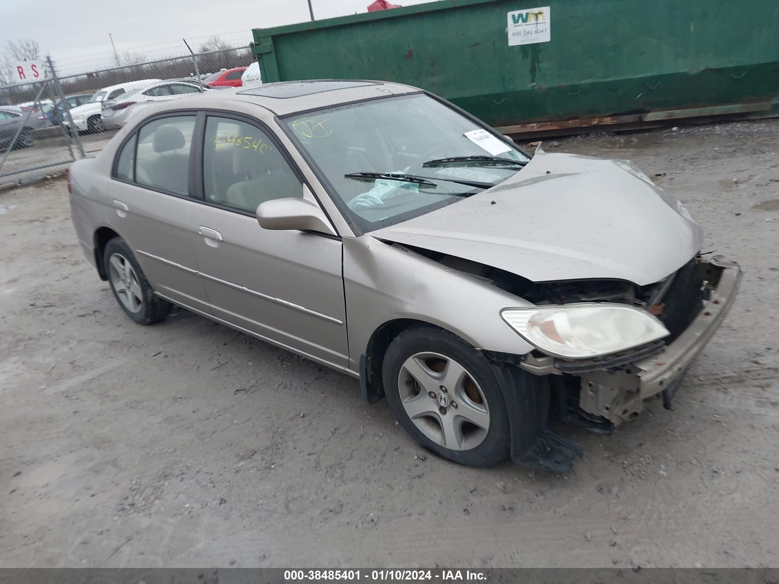 HONDA CIVIC 2004 2hges26734h586292