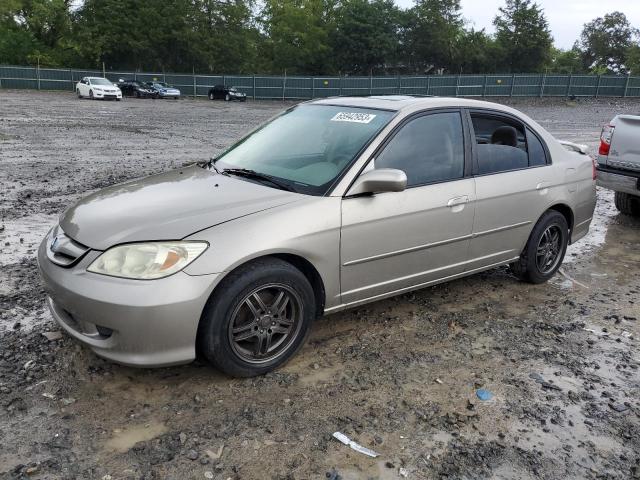 HONDA CIVIC EX 2005 2hges26735h580350