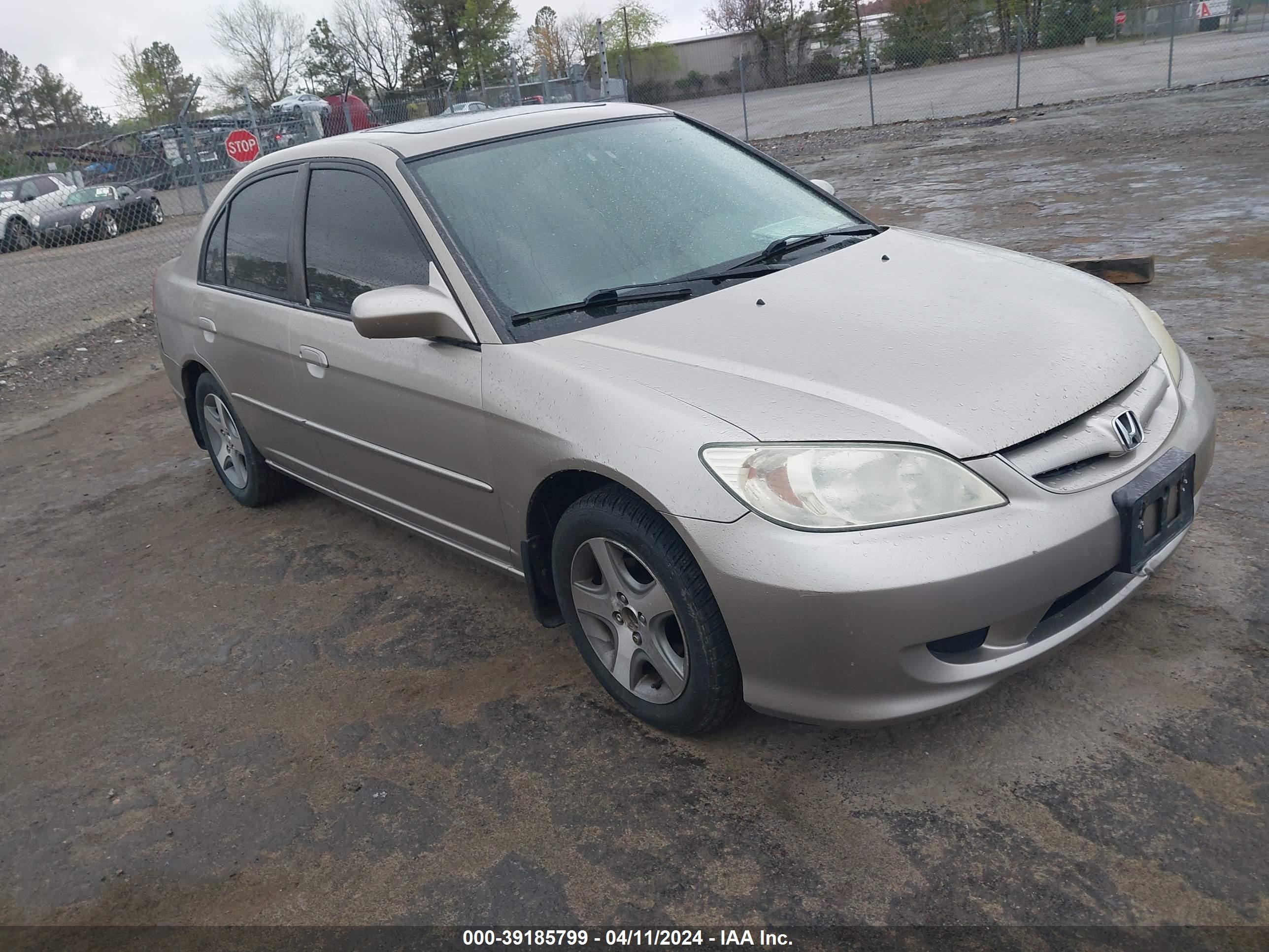 HONDA CIVIC 2004 2hges26744h603438