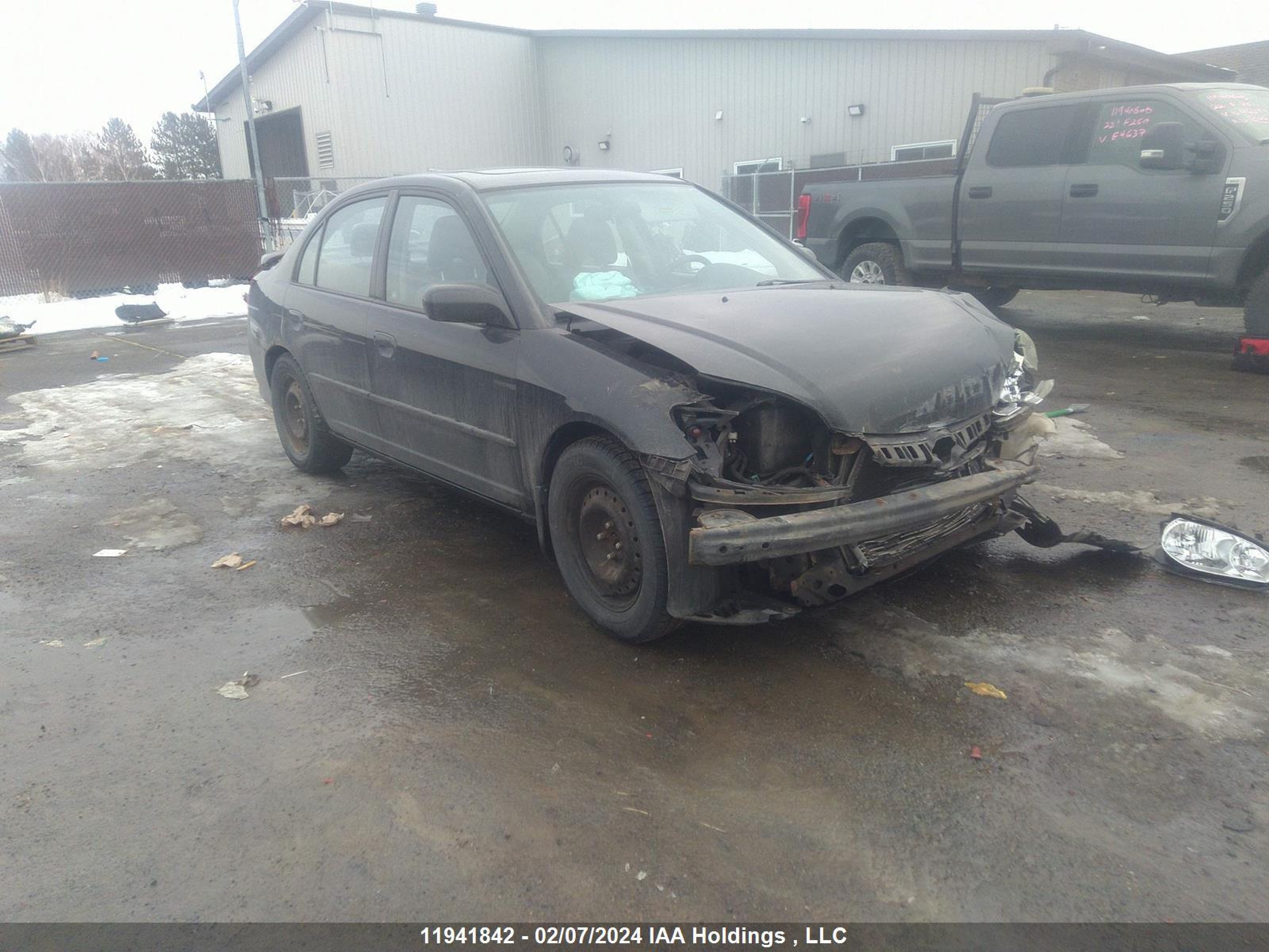 HONDA CIVIC 2005 2hges26745h590157