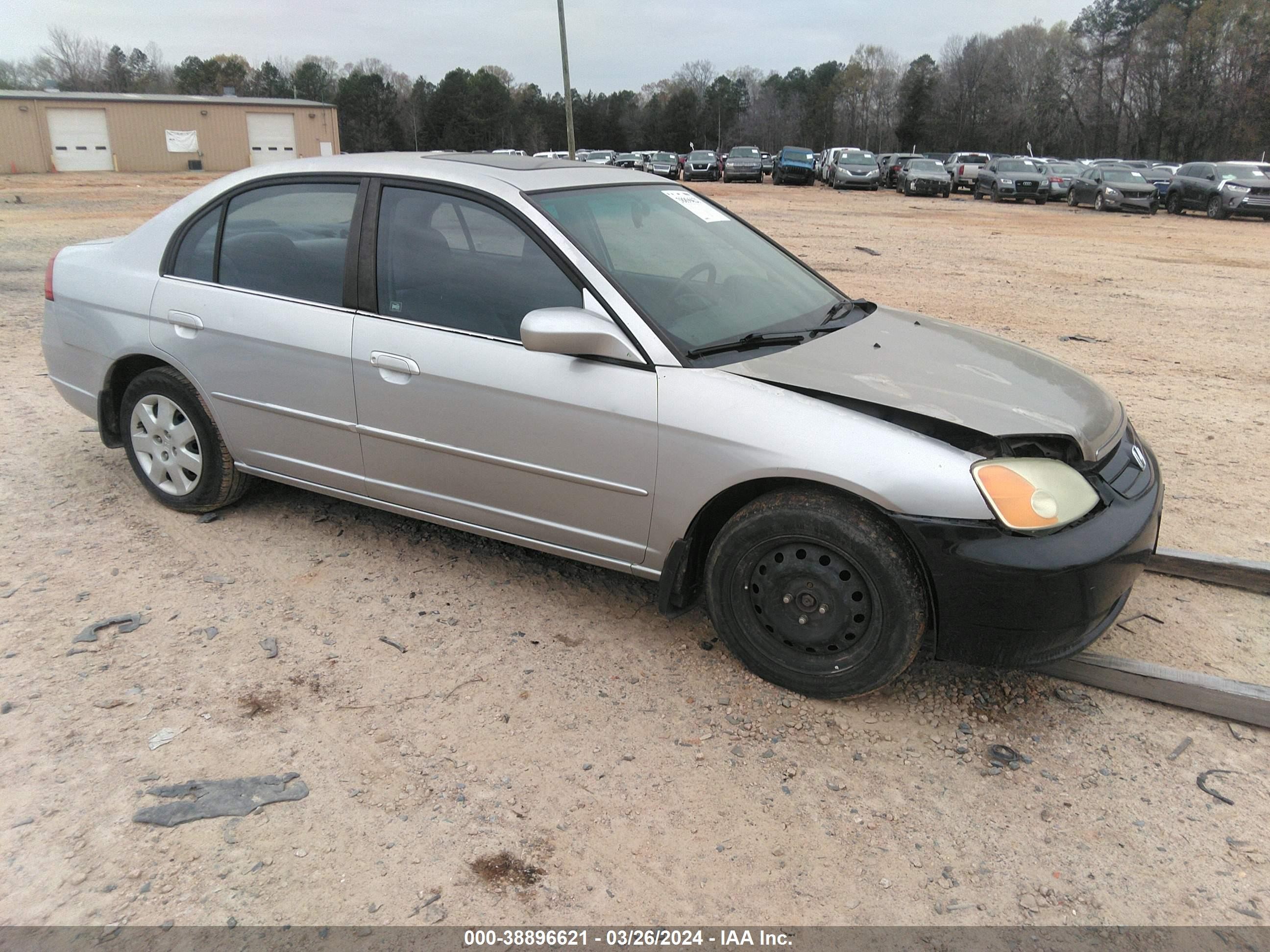 HONDA CIVIC 2001 2hges26751h563690