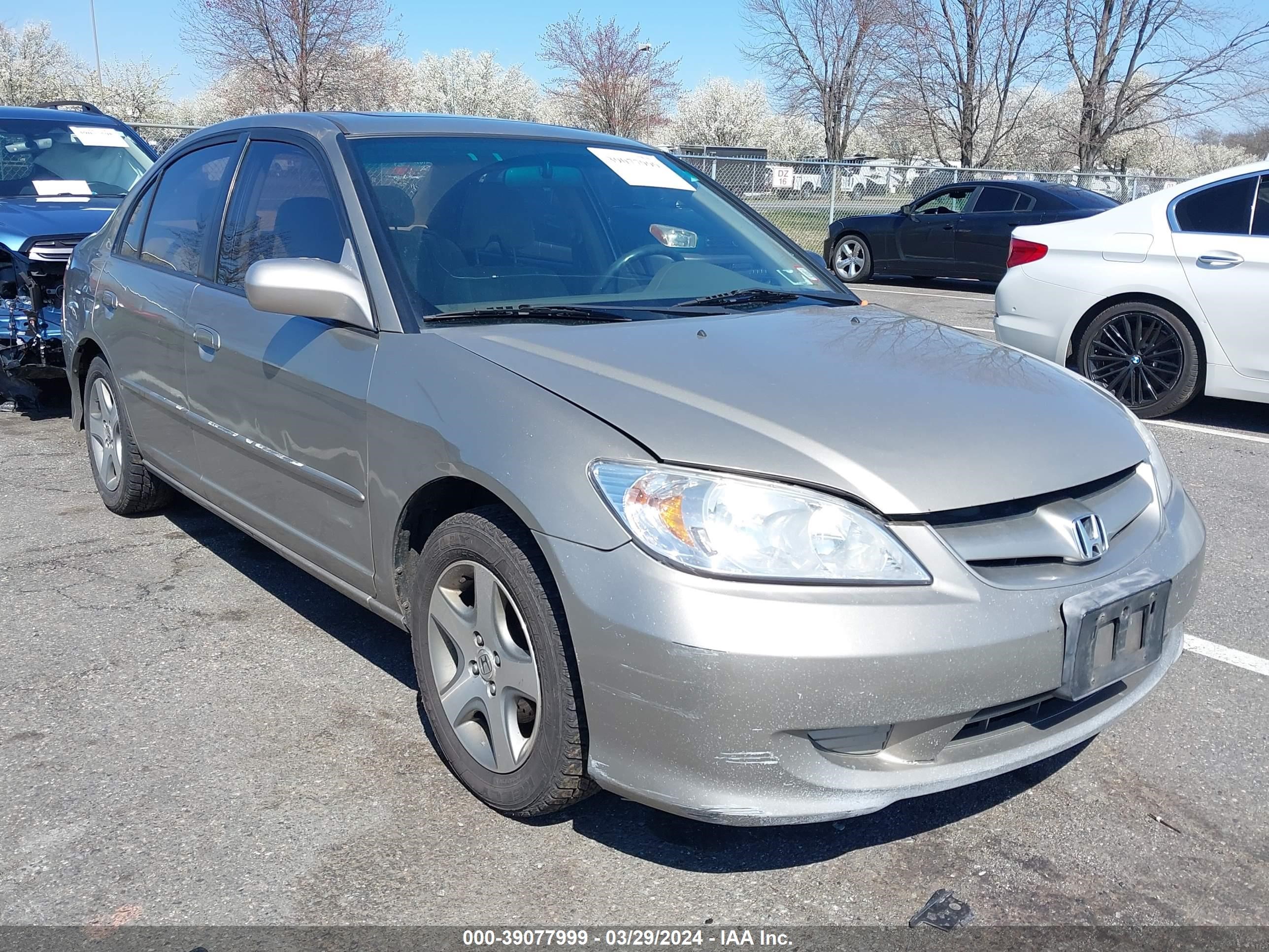 HONDA CIVIC 2004 2hges26754h549356