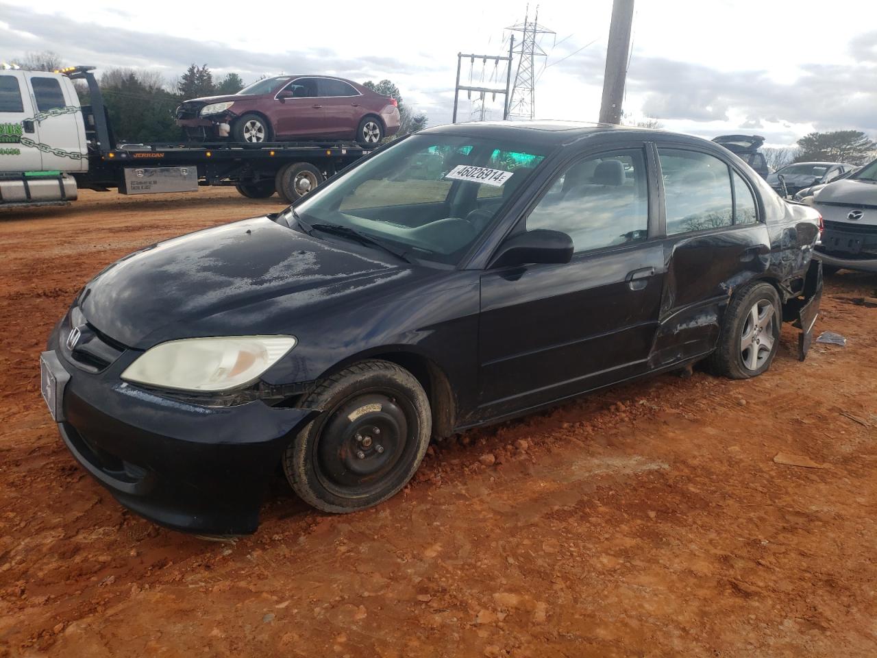 HONDA CIVIC 2005 2hges26755h501616