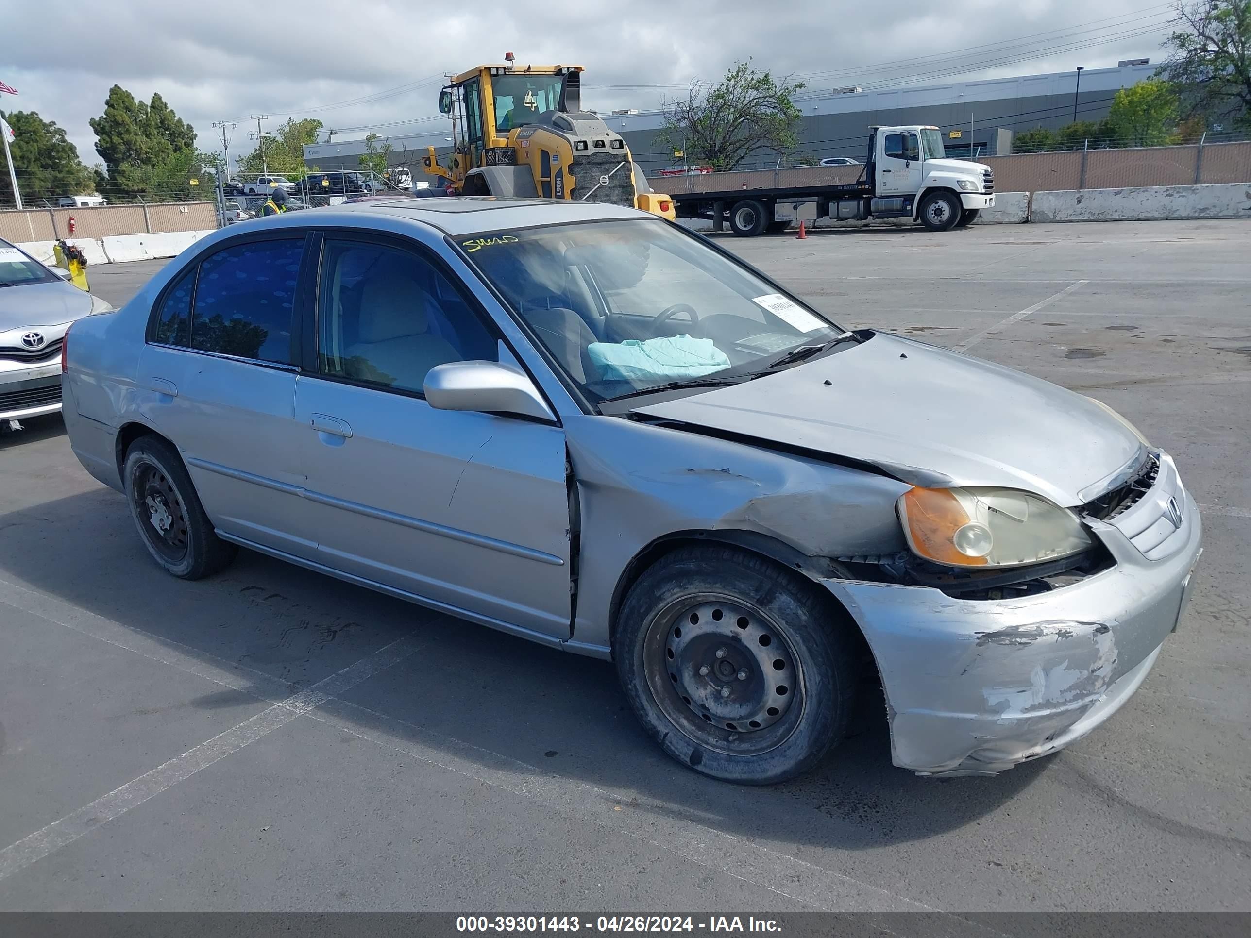 HONDA CIVIC 2001 2hges26771h556031