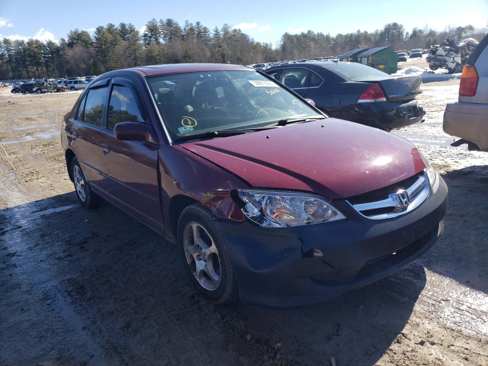 HONDA CIVIC EX 2004 2hges26774h553361