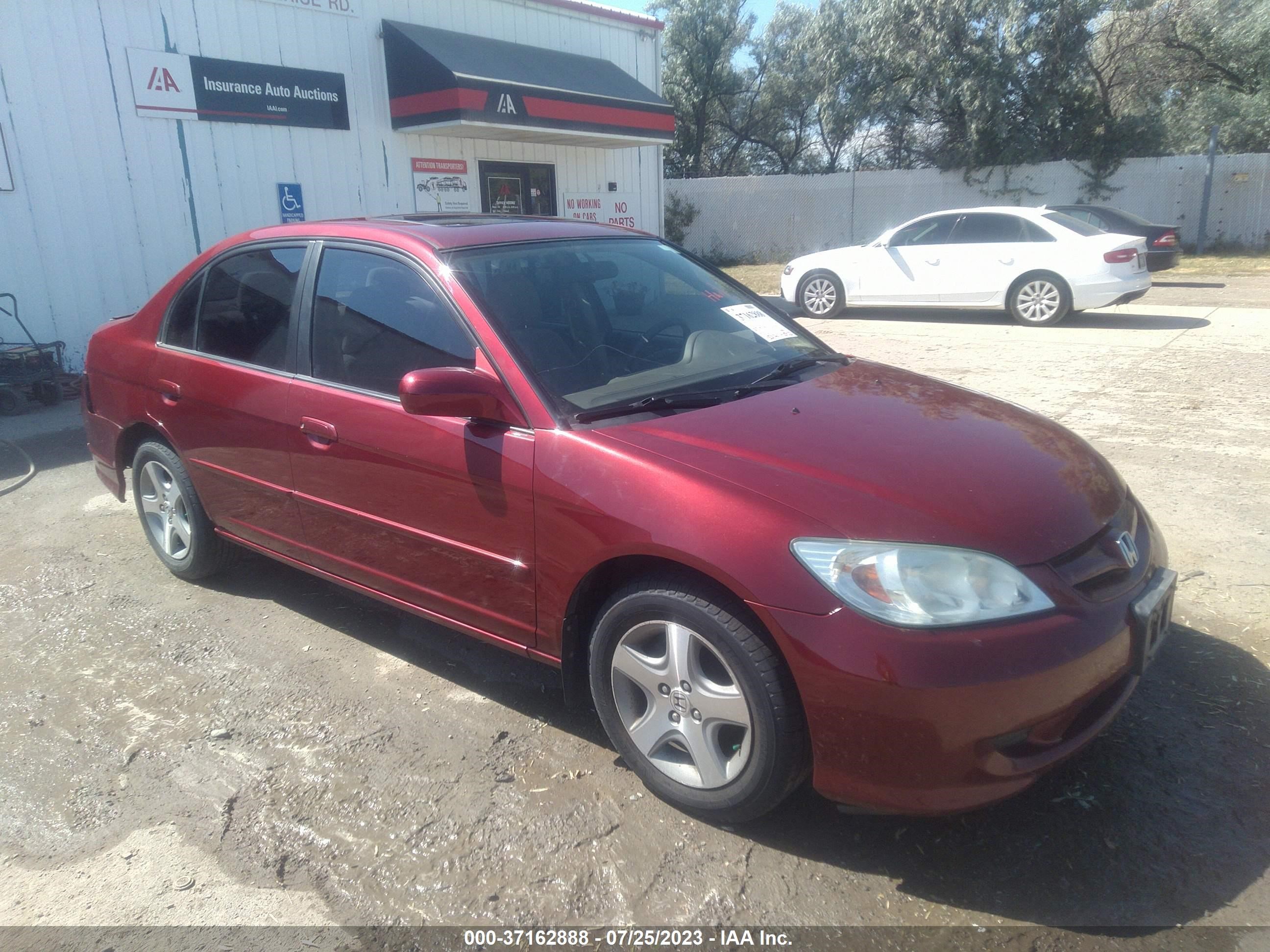 HONDA CIVIC 2005 2hges26775h531894