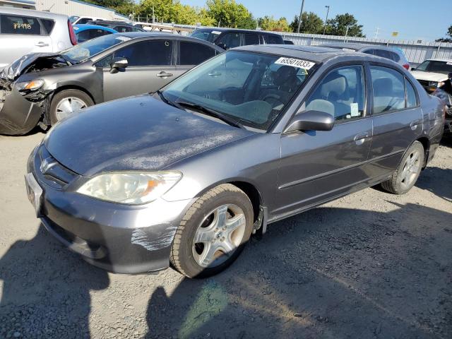 HONDA CIVIC EX 2005 2hges26775h557847