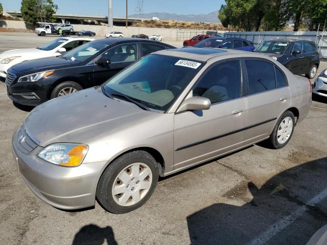 HONDA CIVIC EX 2002 2hges26782h585930