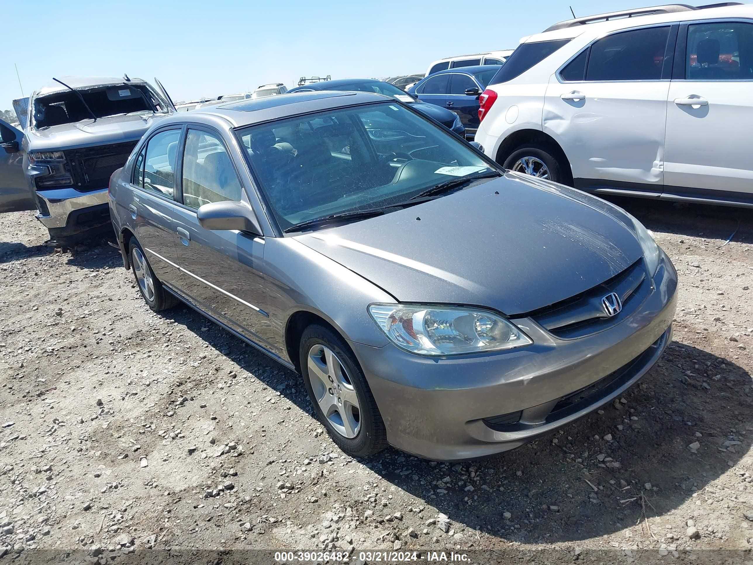 HONDA CIVIC 2004 2hges26784h533099