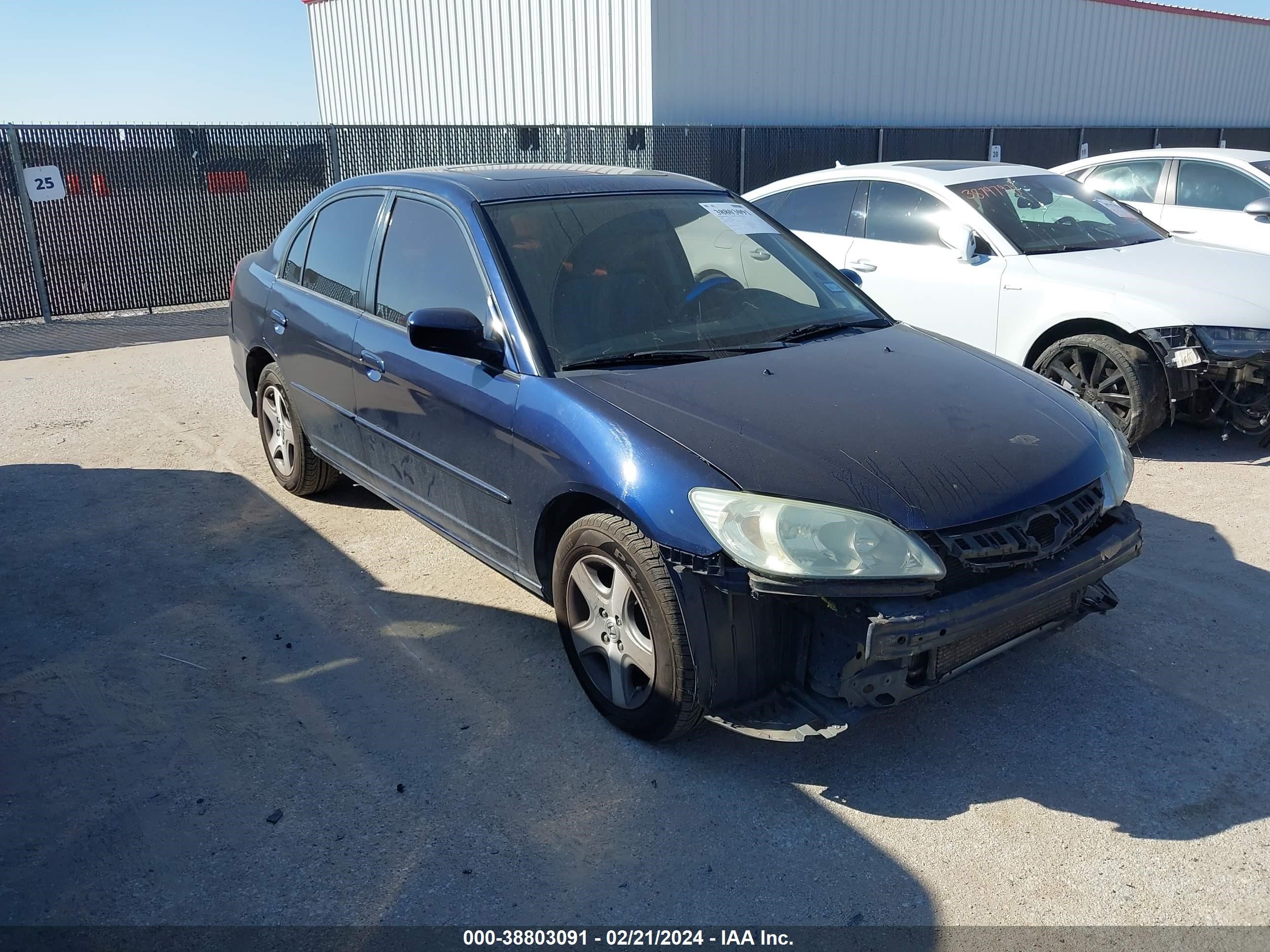 HONDA CIVIC 2004 2hges26784h536861