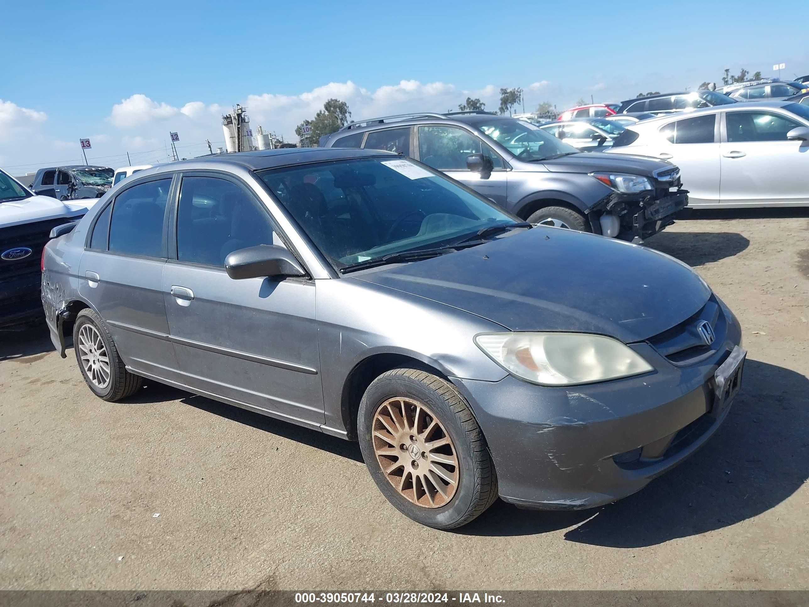 HONDA CIVIC 2005 2hges26785h630384