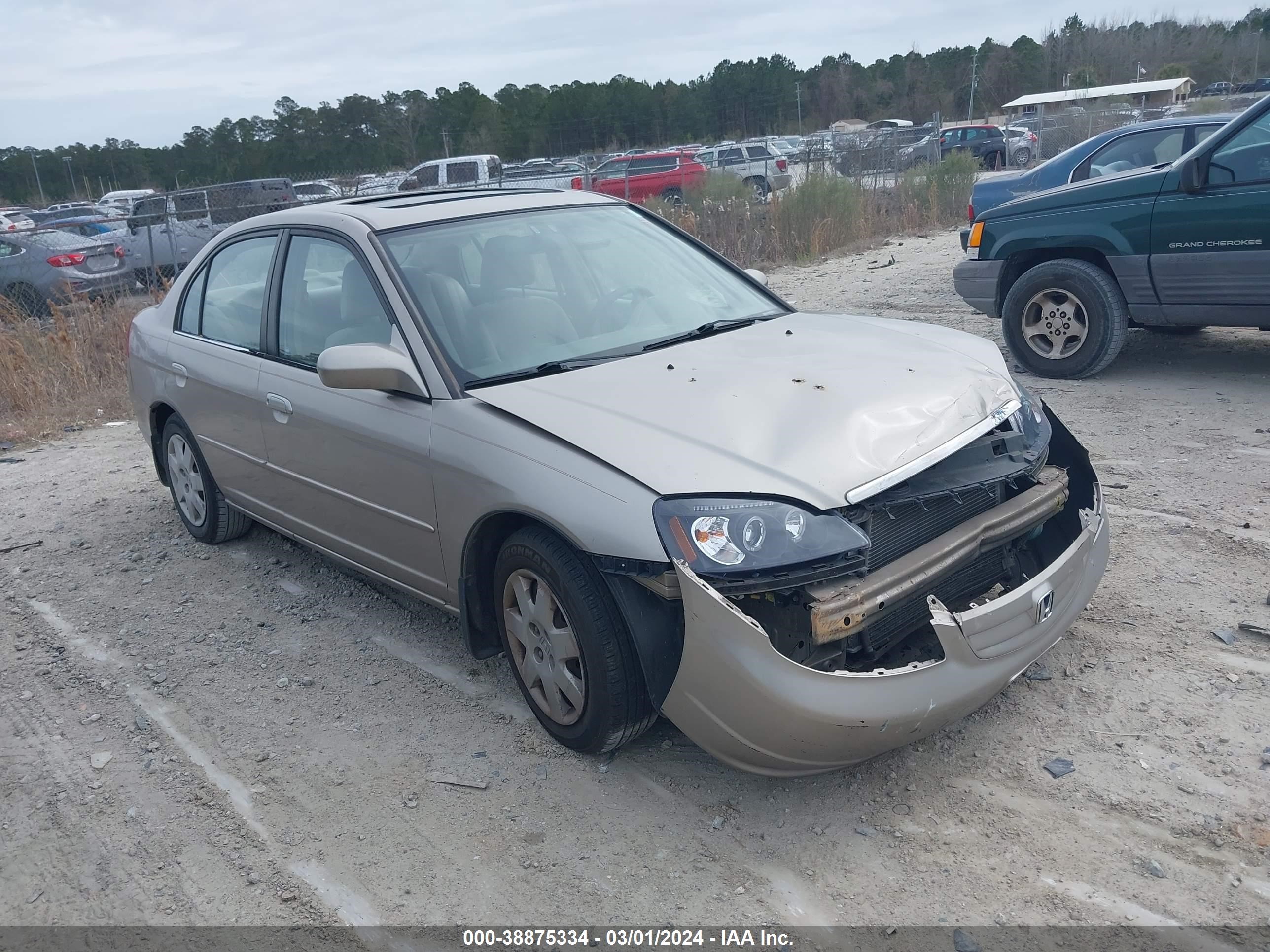 HONDA CIVIC 2001 2hges26791h506151