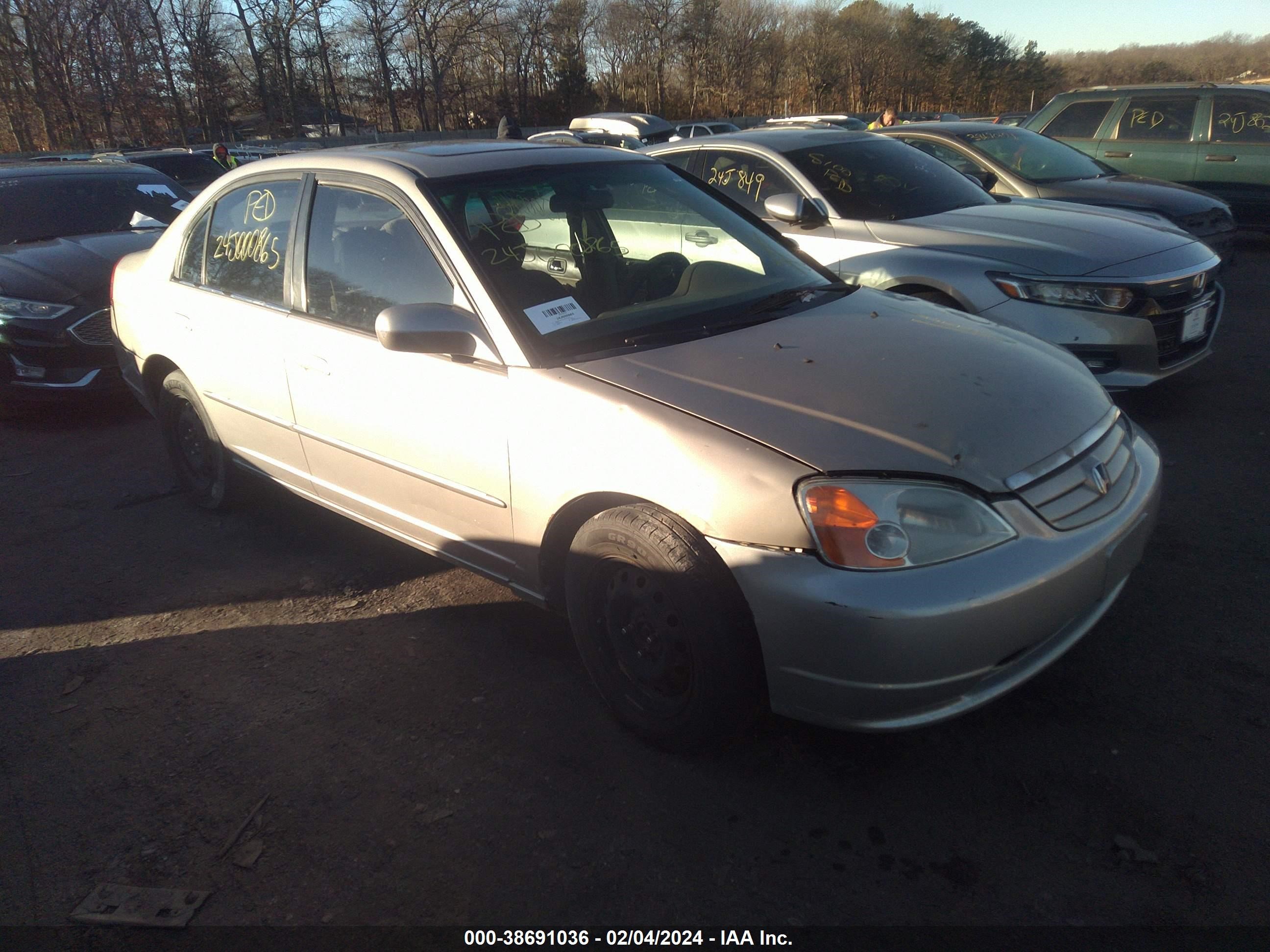 HONDA CIVIC 2002 2hges26792h573298