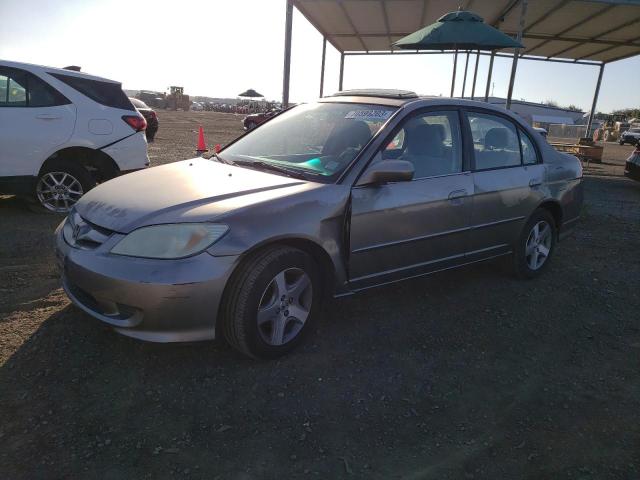 HONDA CIVIC EX 2004 2hges26794h549487