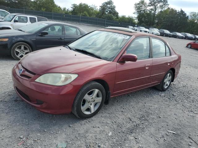 HONDA CIVIC EX 2005 2hges26795h508665