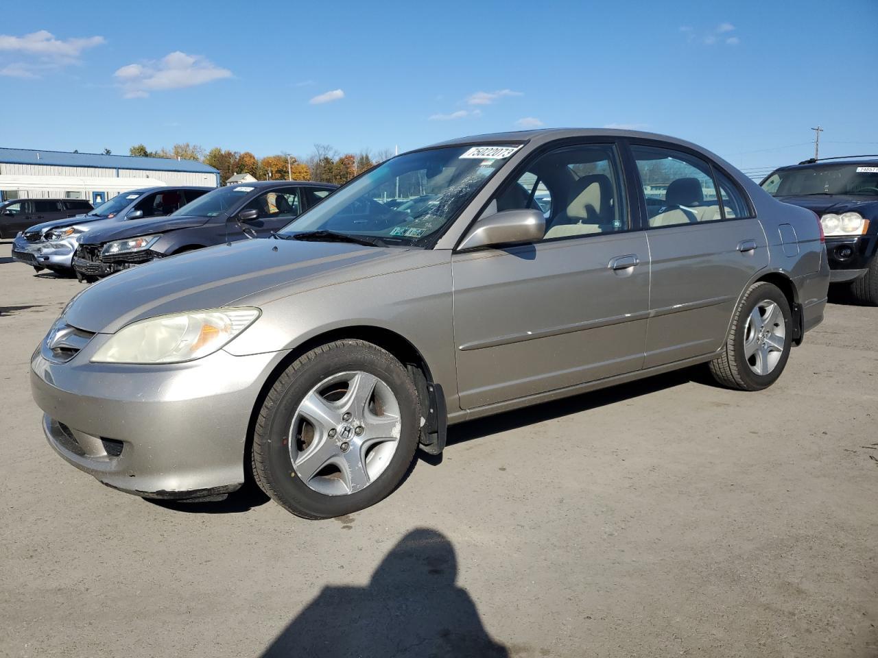 HONDA CIVIC 2005 2hges26795h527555