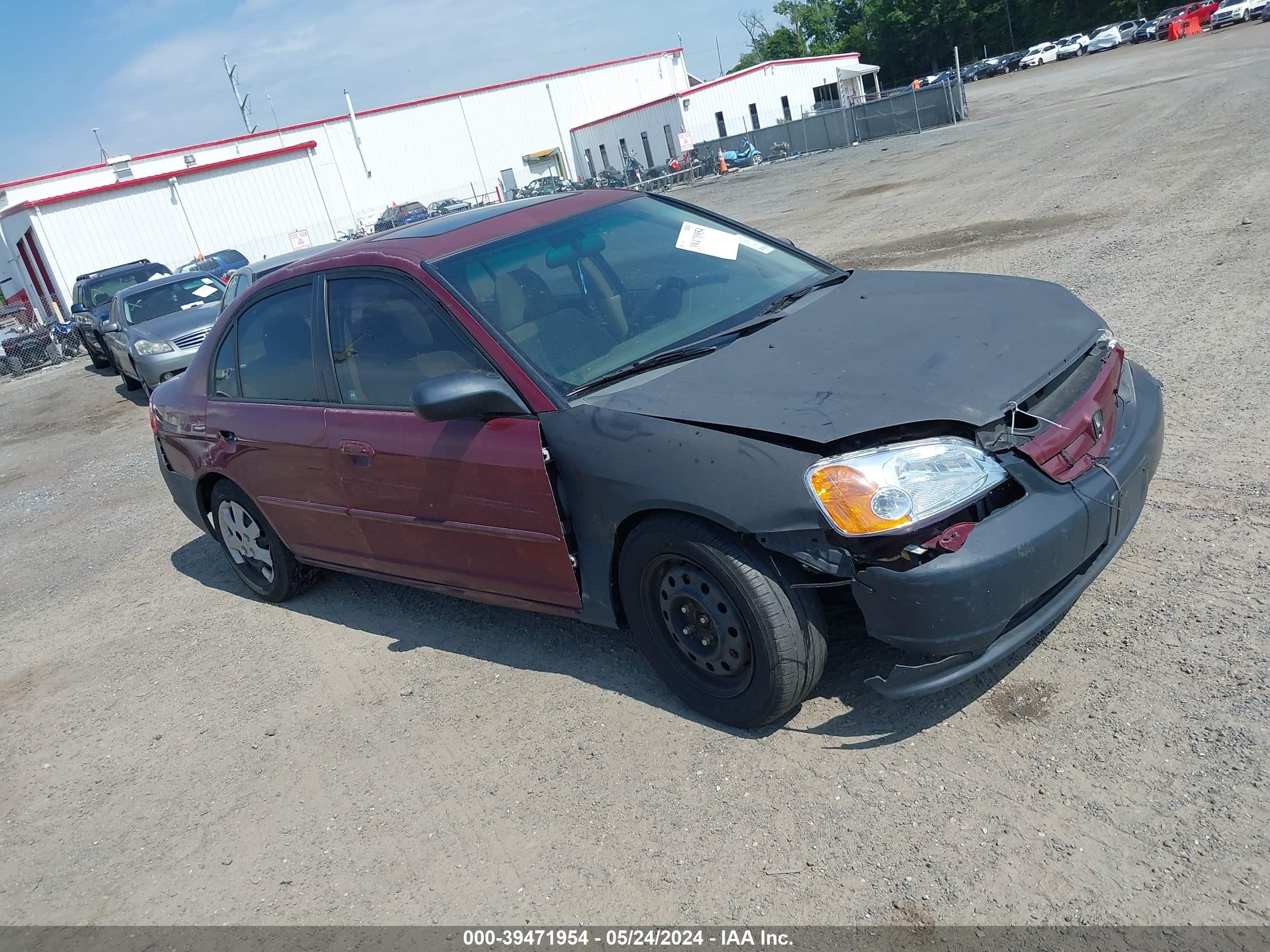 HONDA CIVIC 2003 2hges267x3h550453