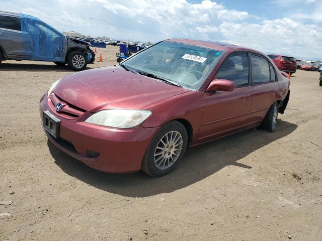 HONDA CIVIC 2005 2hges267x5h617183