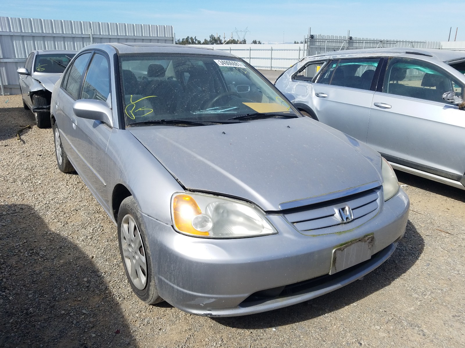 HONDA CIVIC EX 2003 2hges26813h523070