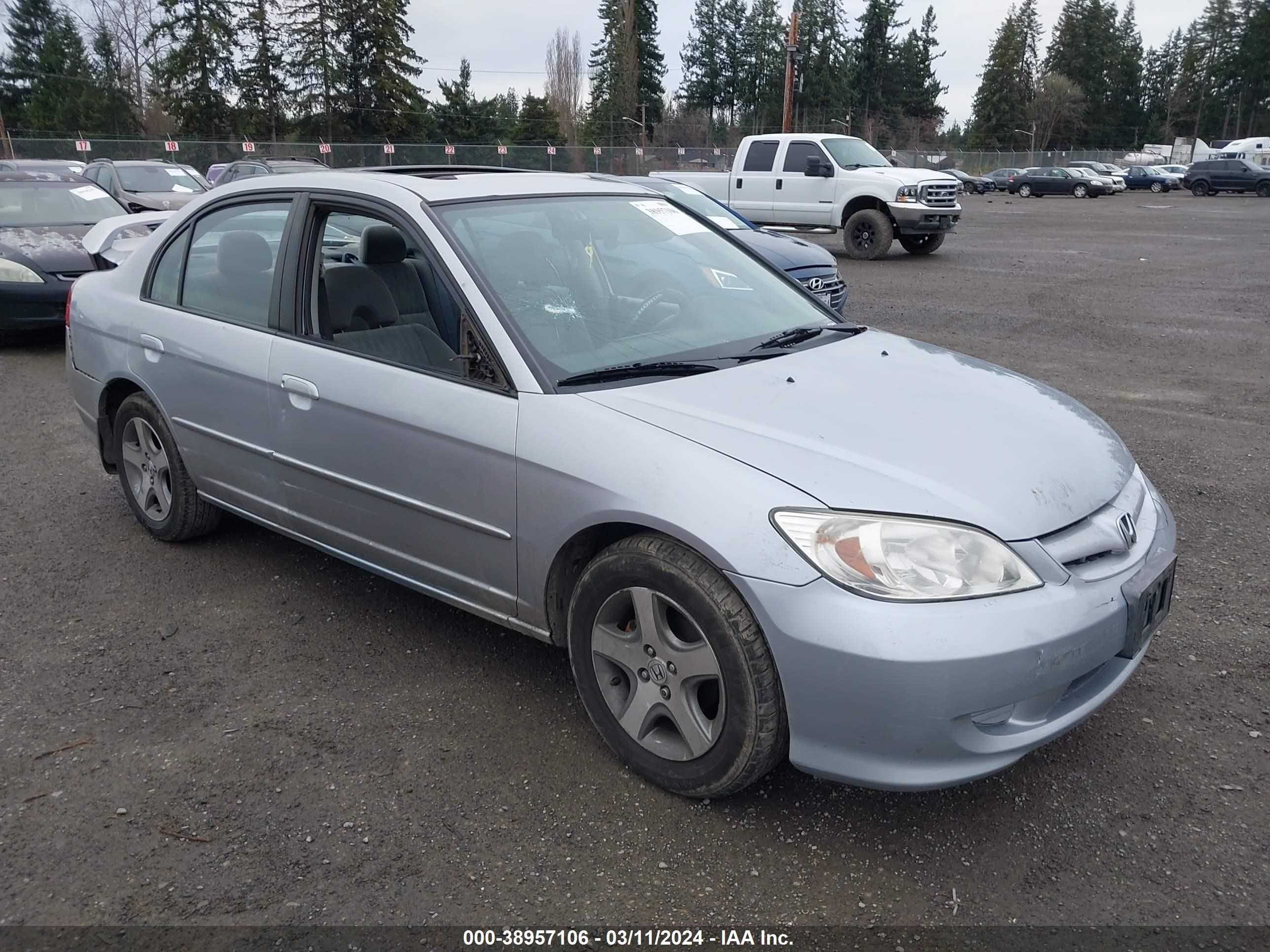 HONDA CIVIC 2004 2hges26814h561352