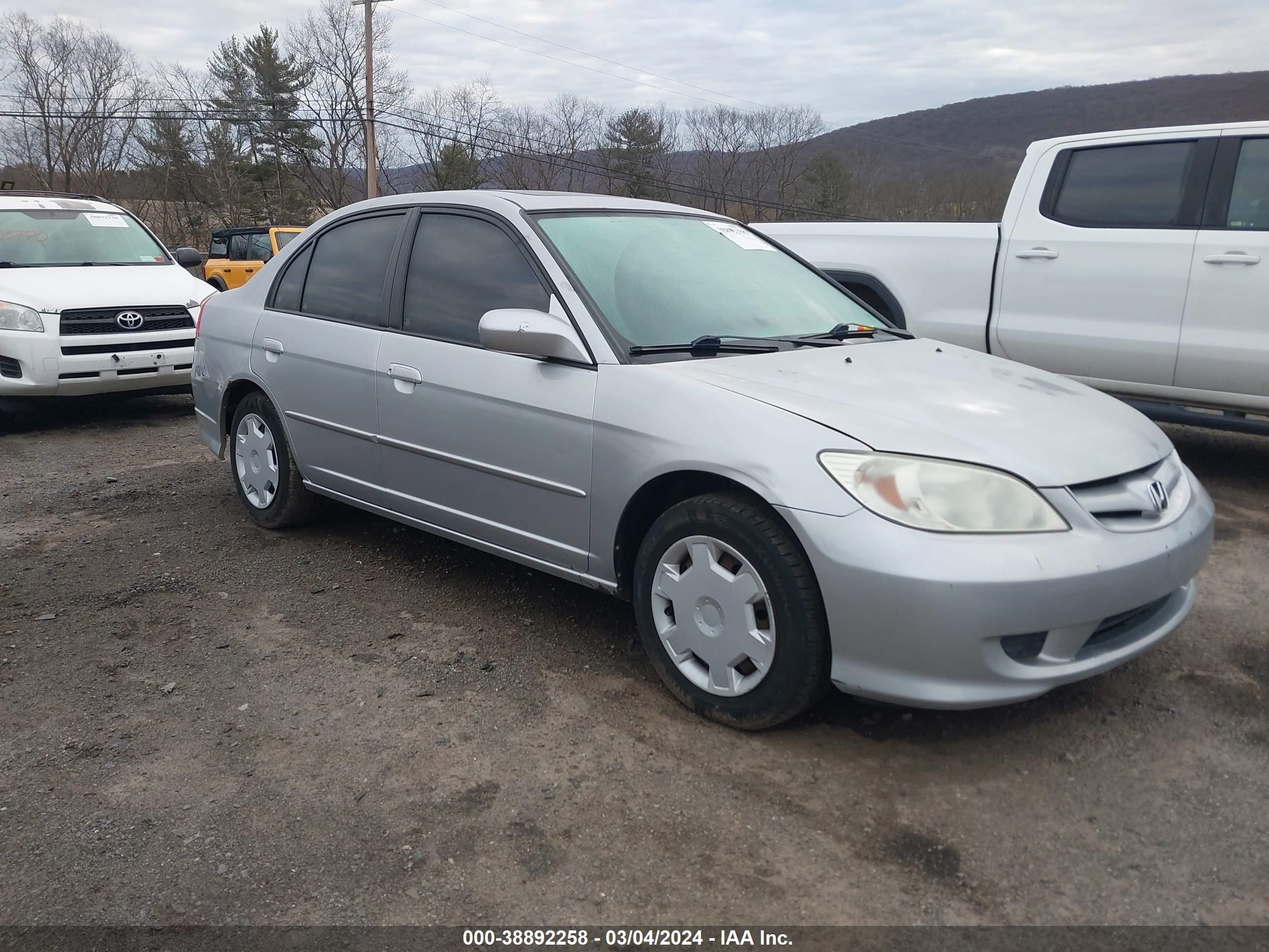 HONDA CIVIC 2004 2hges26834h595504