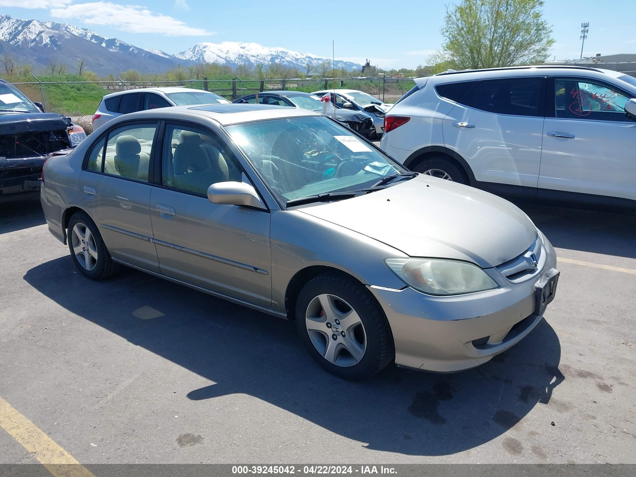 HONDA CIVIC 2004 2hges26854h590823