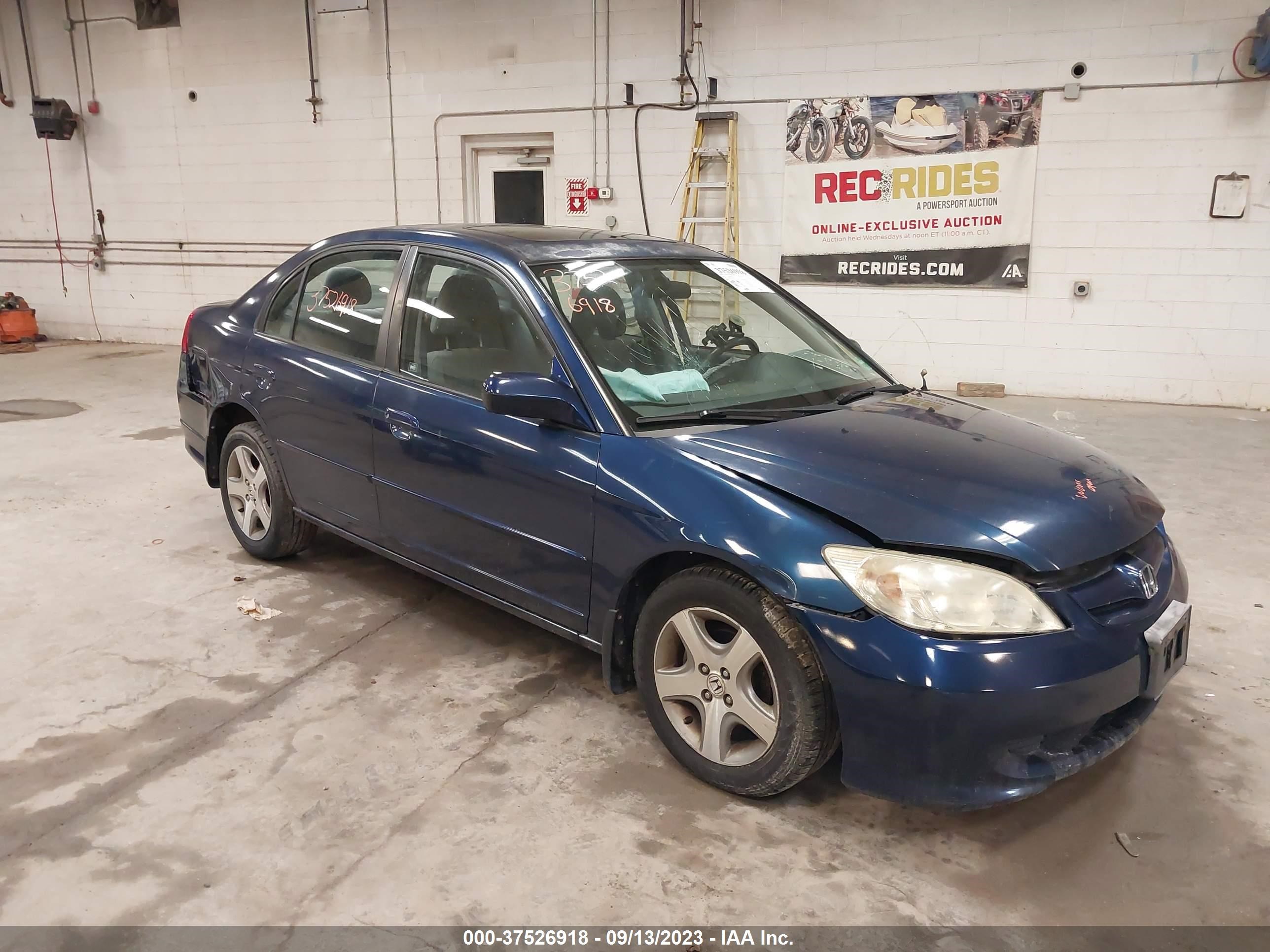 HONDA CIVIC 2005 2hges26865h536416