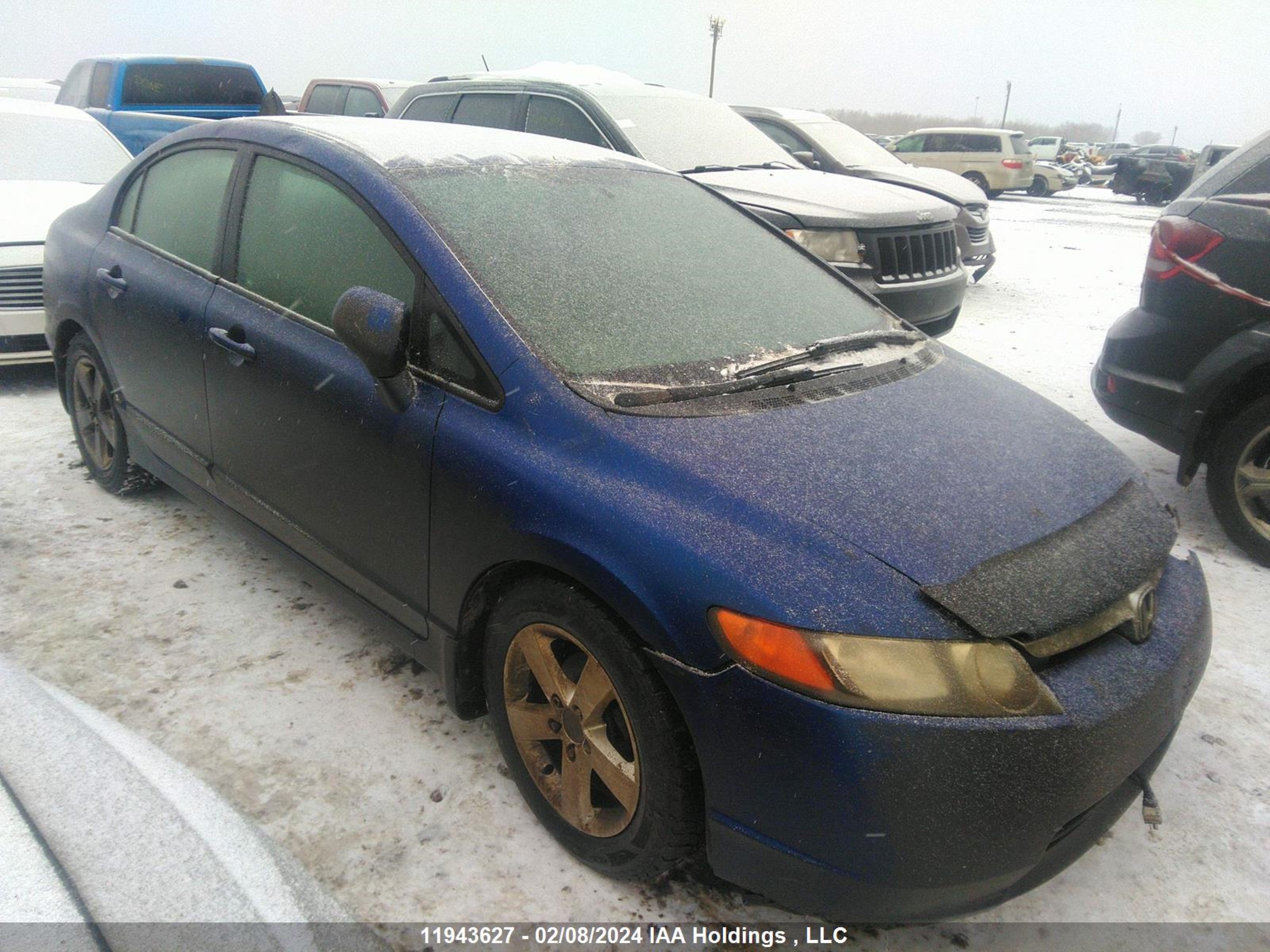 HONDA CIVIC 2007 2hgfa15567h041807