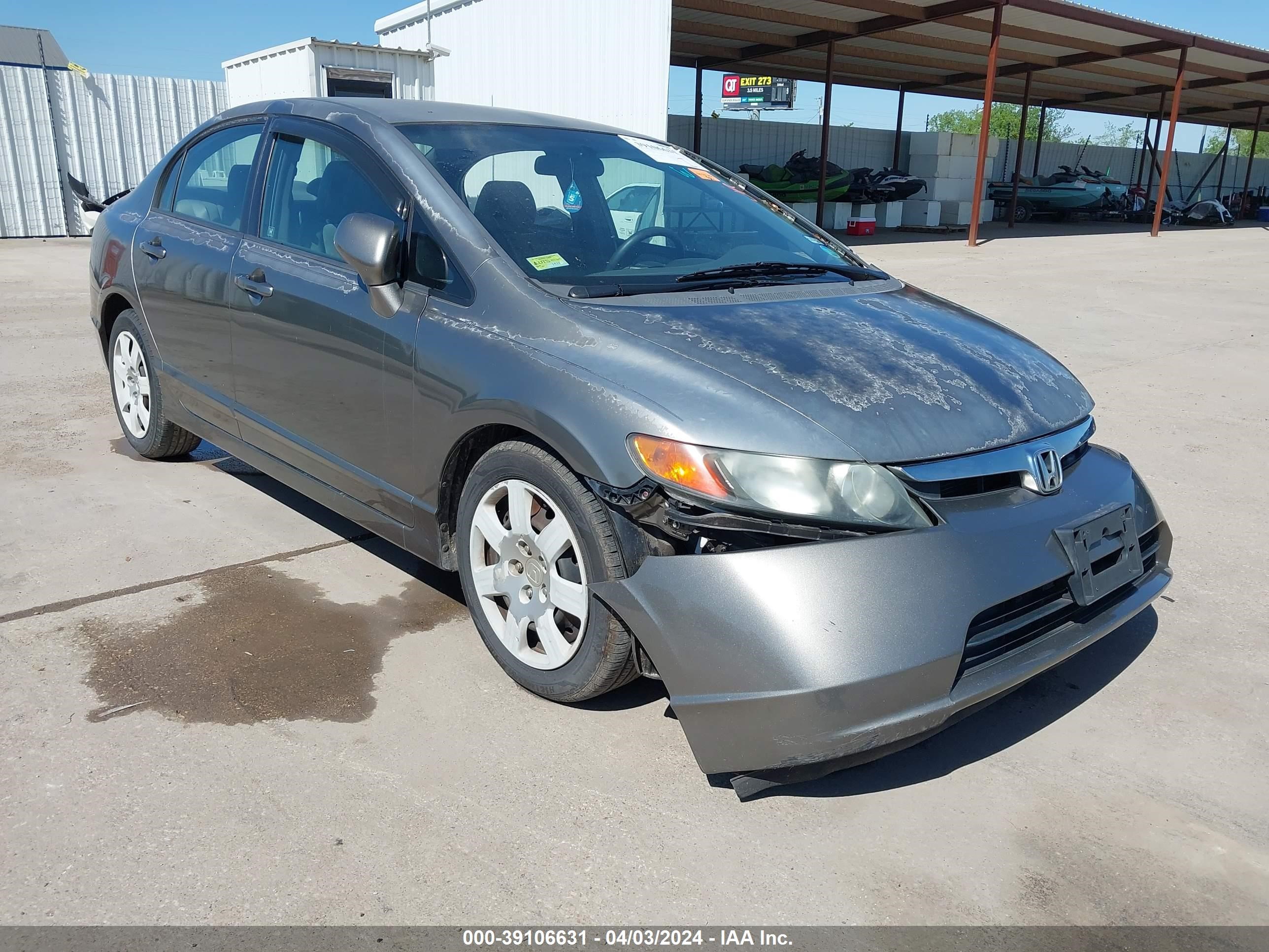 HONDA CIVIC 2008 2hgfa15568h515319