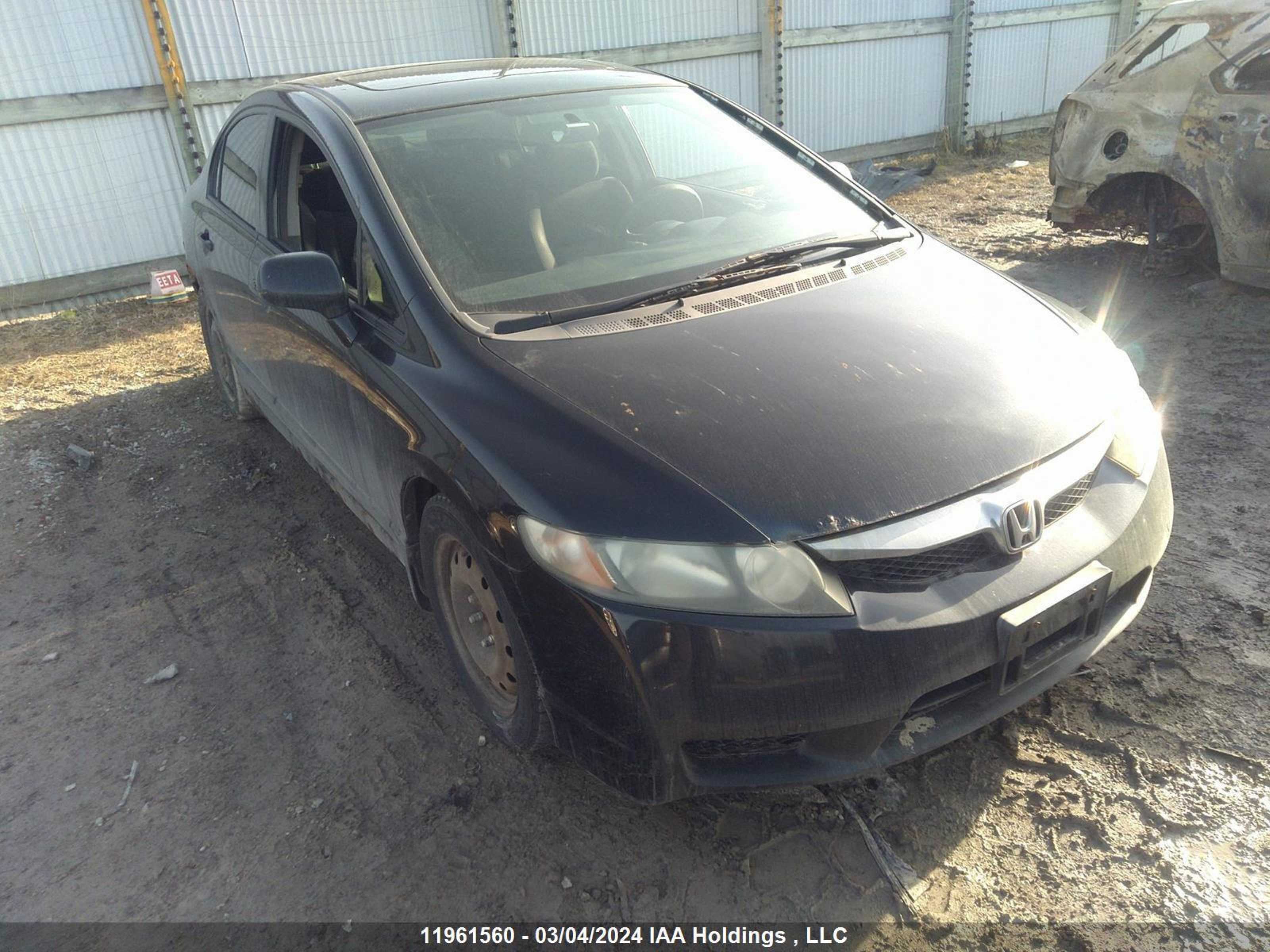 HONDA CIVIC 2009 2hgfa15609h104492