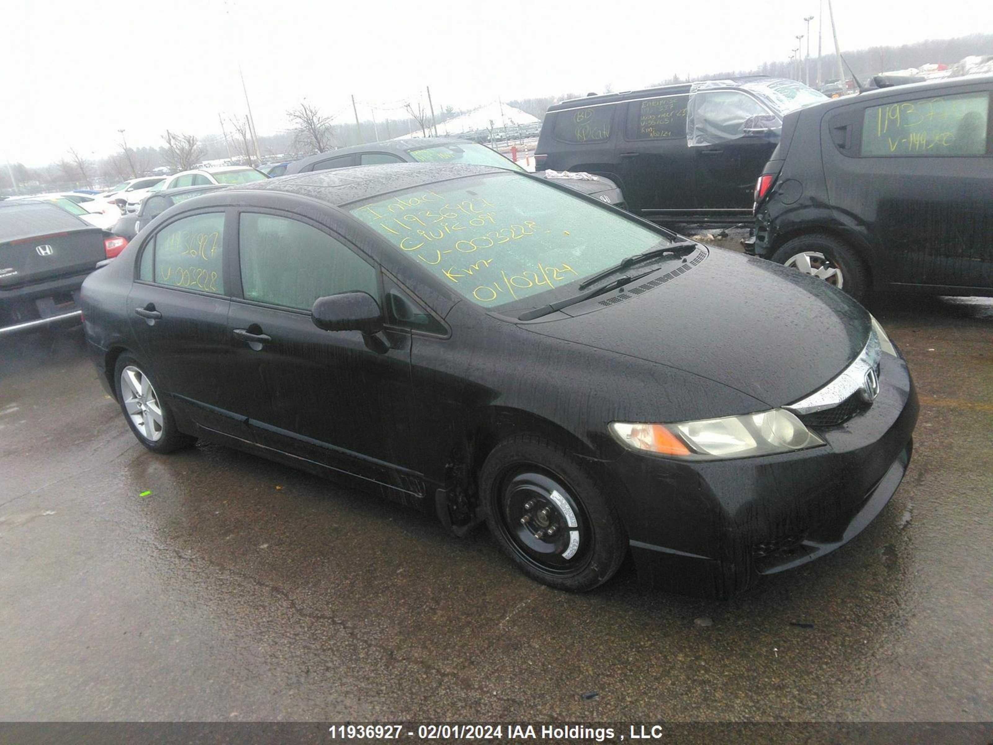 HONDA CIVIC 2009 2hgfa15649h003228