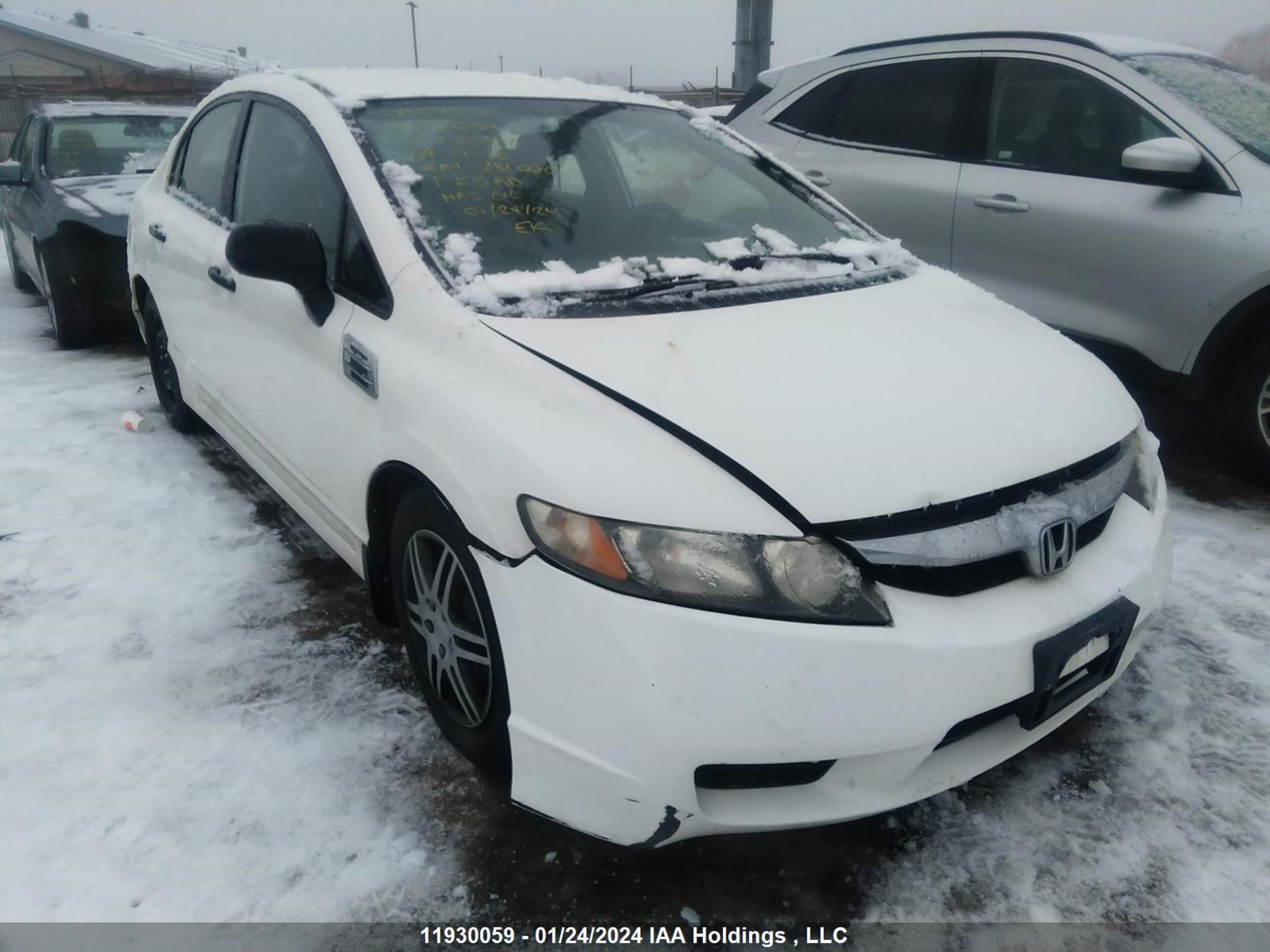 HONDA CIVIC 2009 2hgfa16219h000346