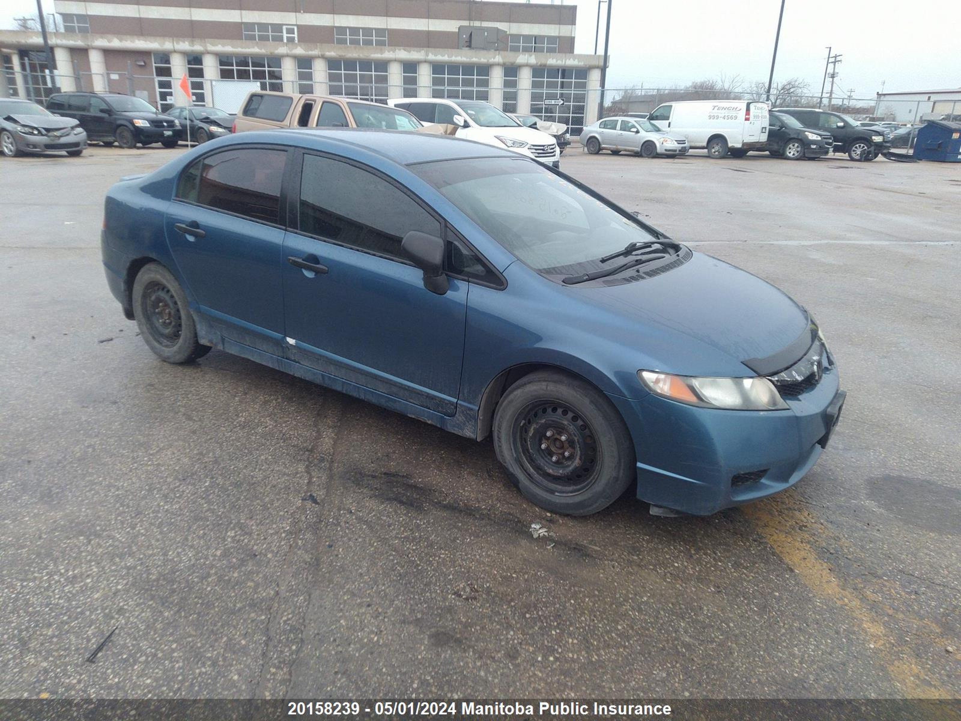 HONDA CIVIC 2009 2hgfa16249h108010