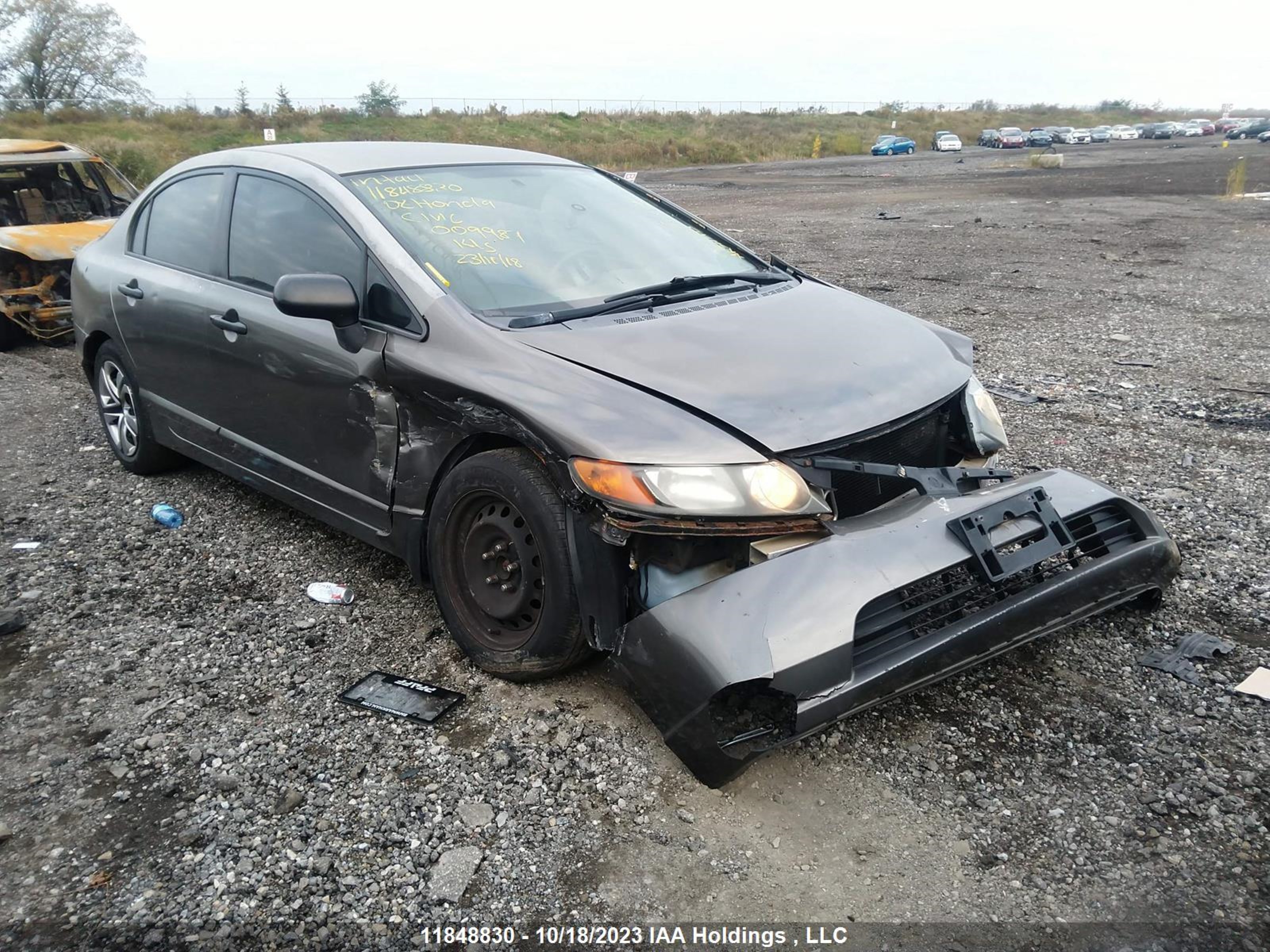 HONDA CIVIC 2008 2hgfa16298h009987