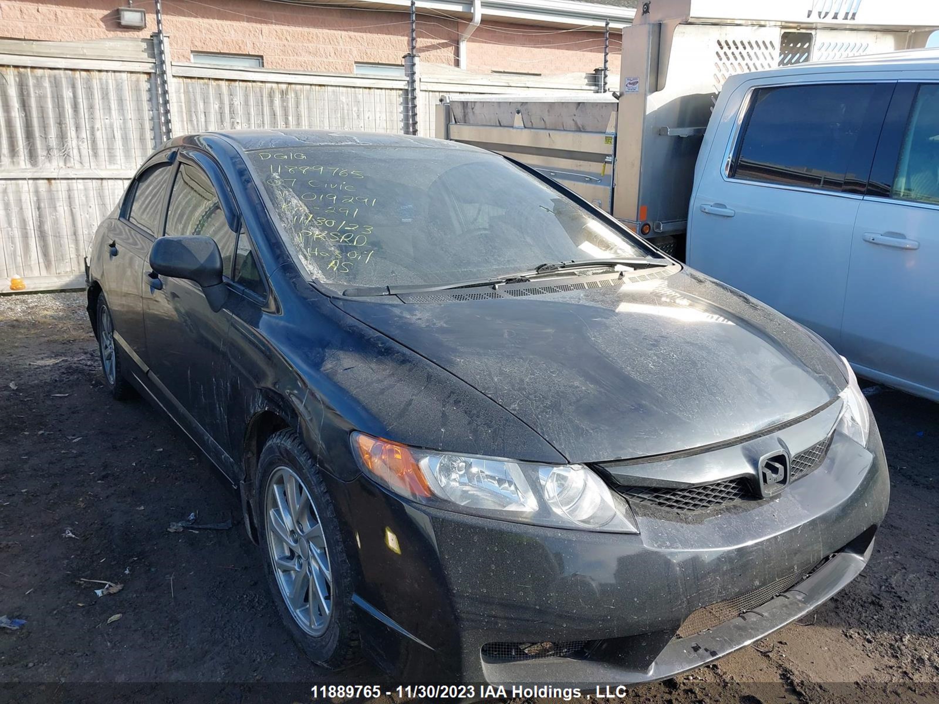 HONDA CIVIC 2007 2hgfa16317h019291