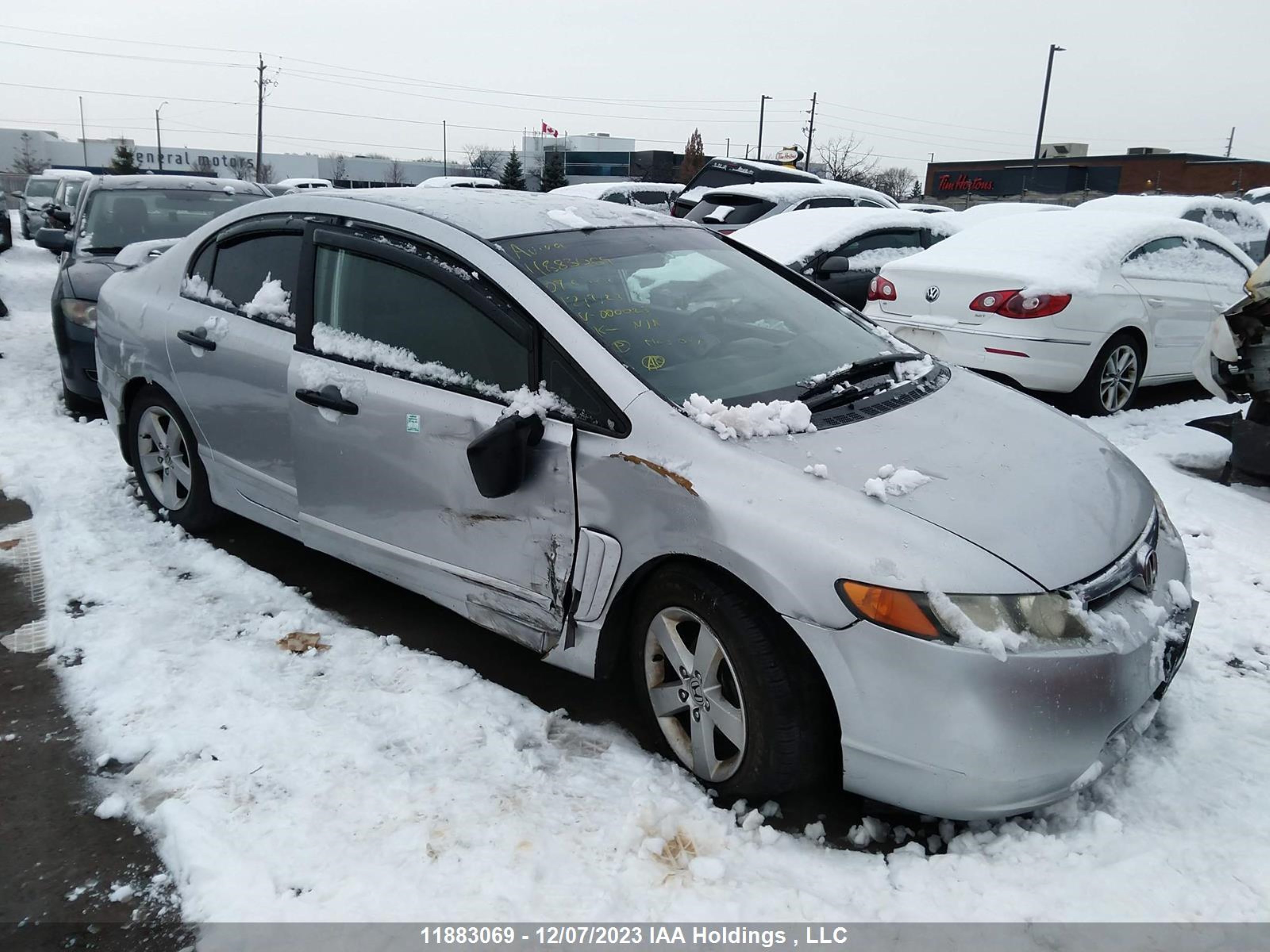 HONDA CIVIC 2007 2hgfa16327h000023