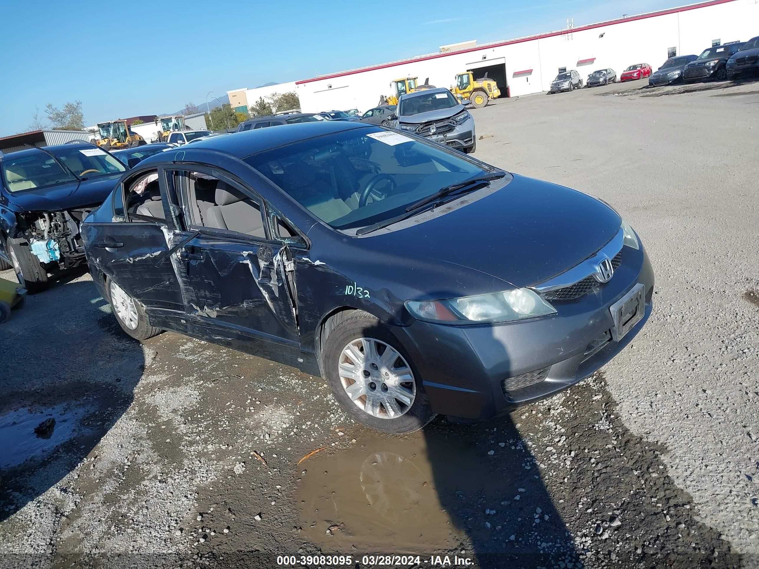 HONDA CIVIC 2009 2hgfa16369h524987