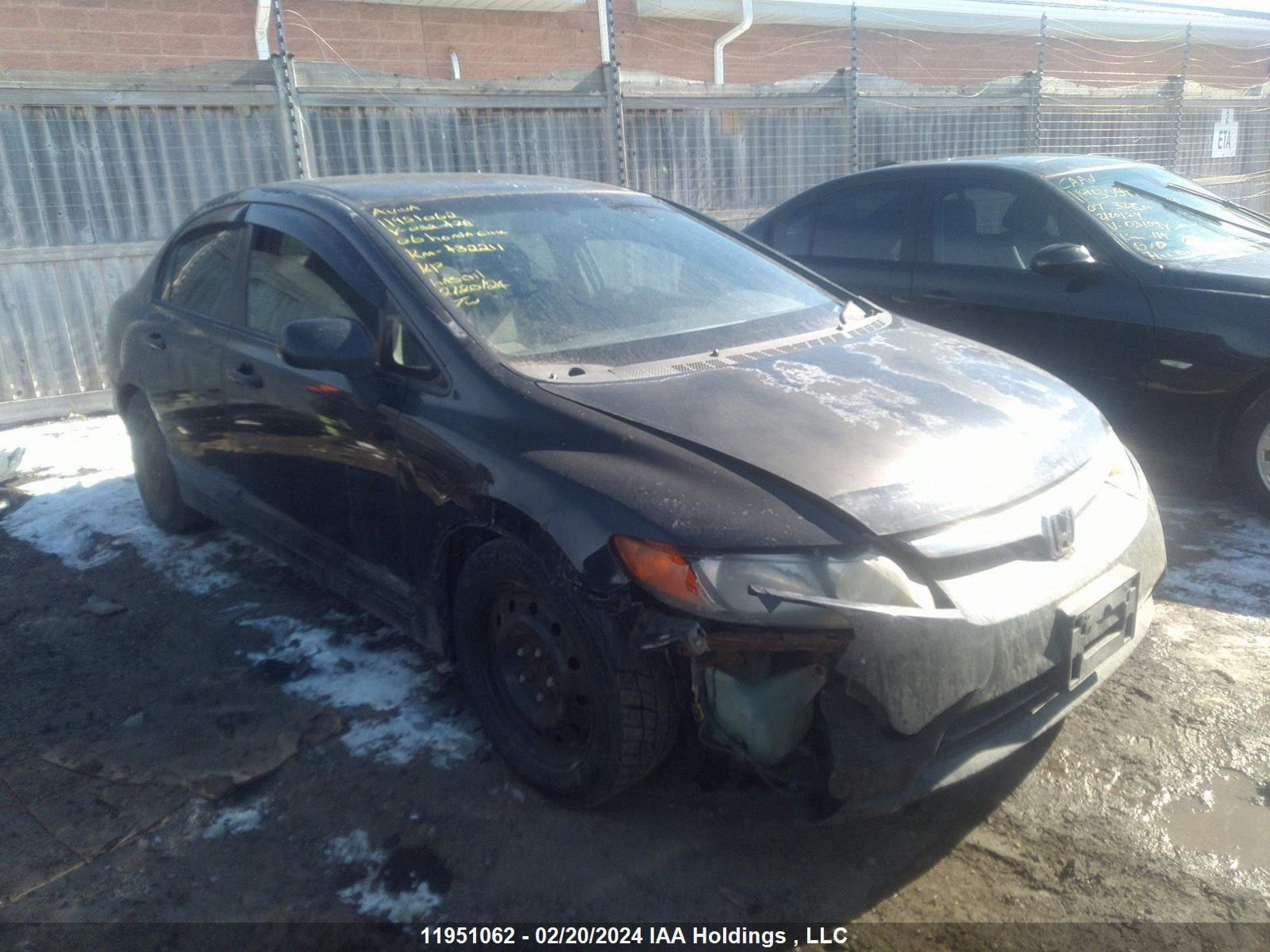 HONDA CIVIC 2006 2hgfa16376h032478