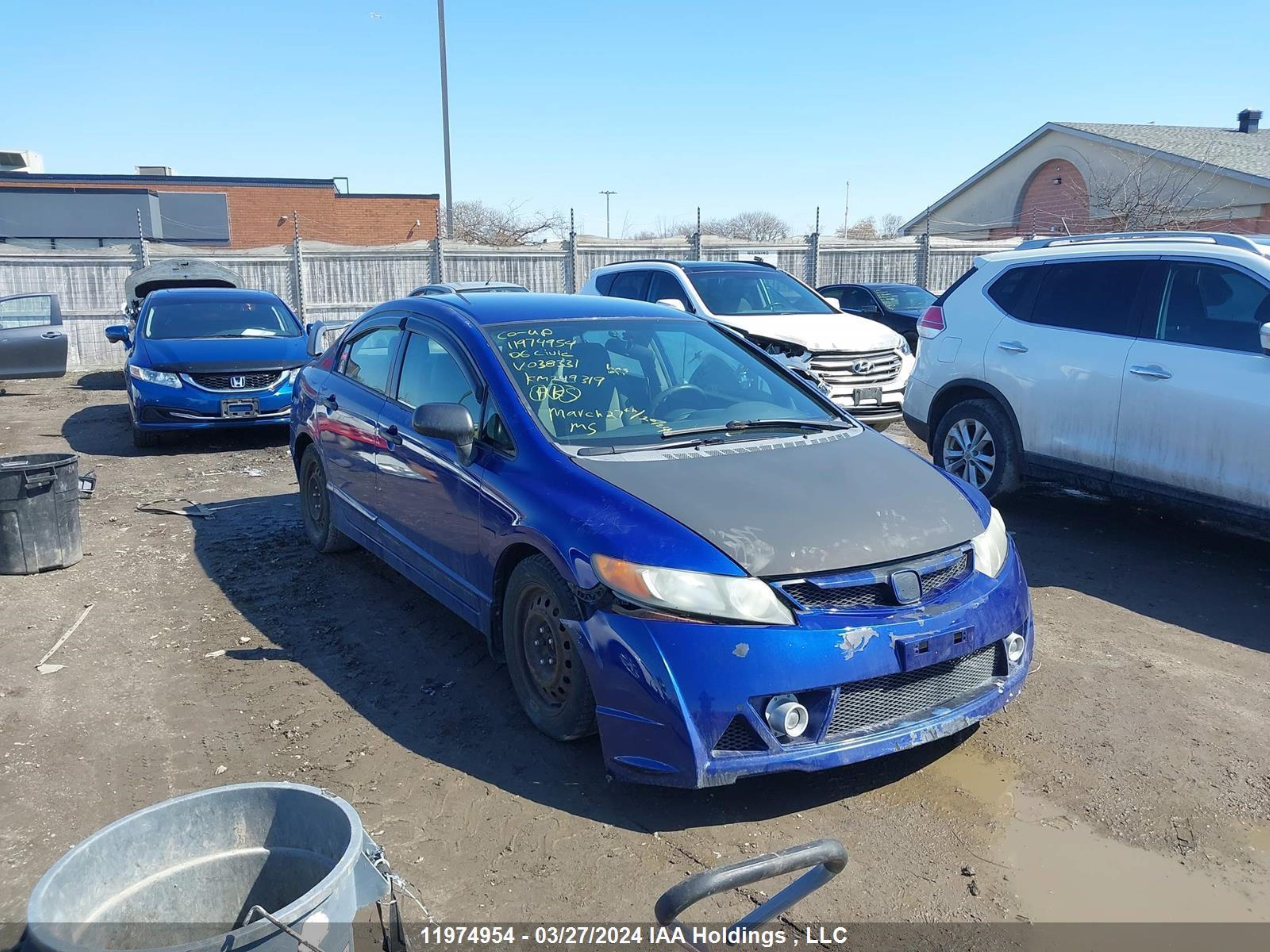 HONDA CIVIC 2006 2hgfa16376h038331